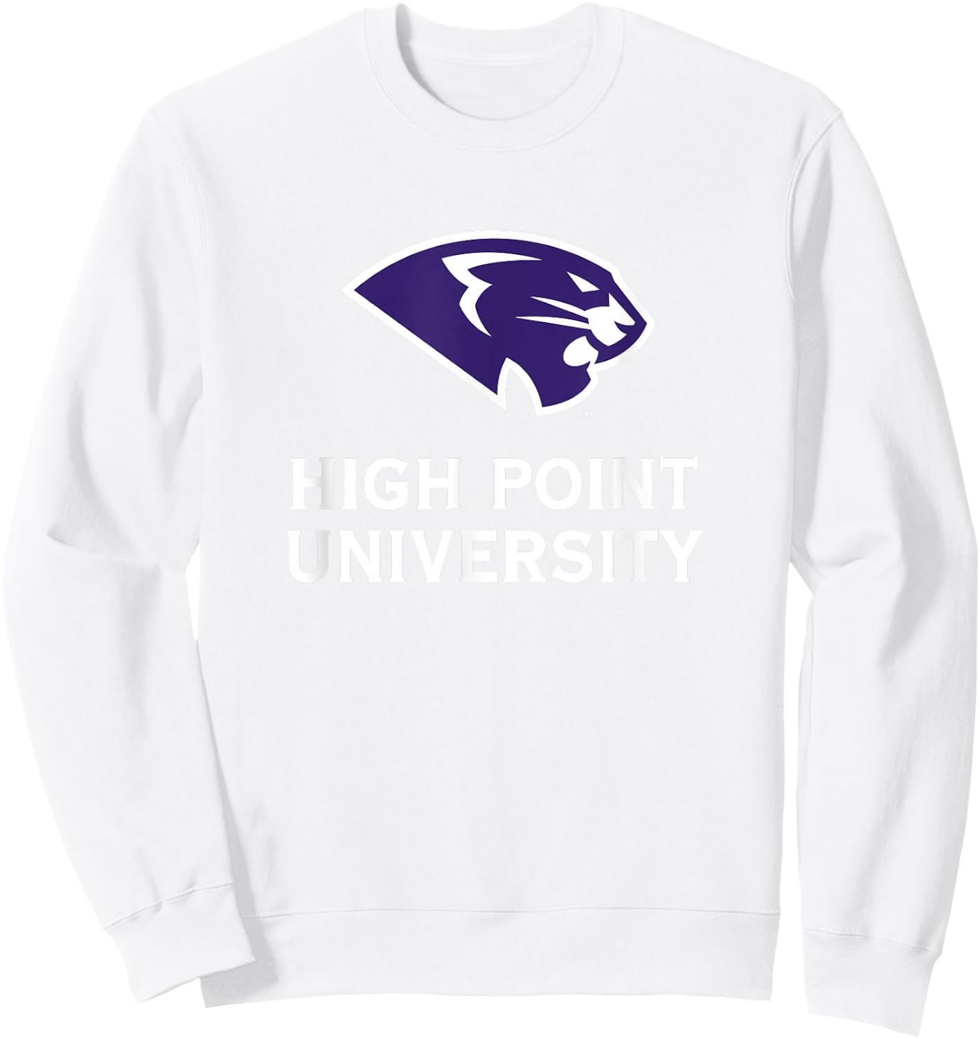 High Point Panthers University Sports Fan Sweatshirt - Sweatshirt | White