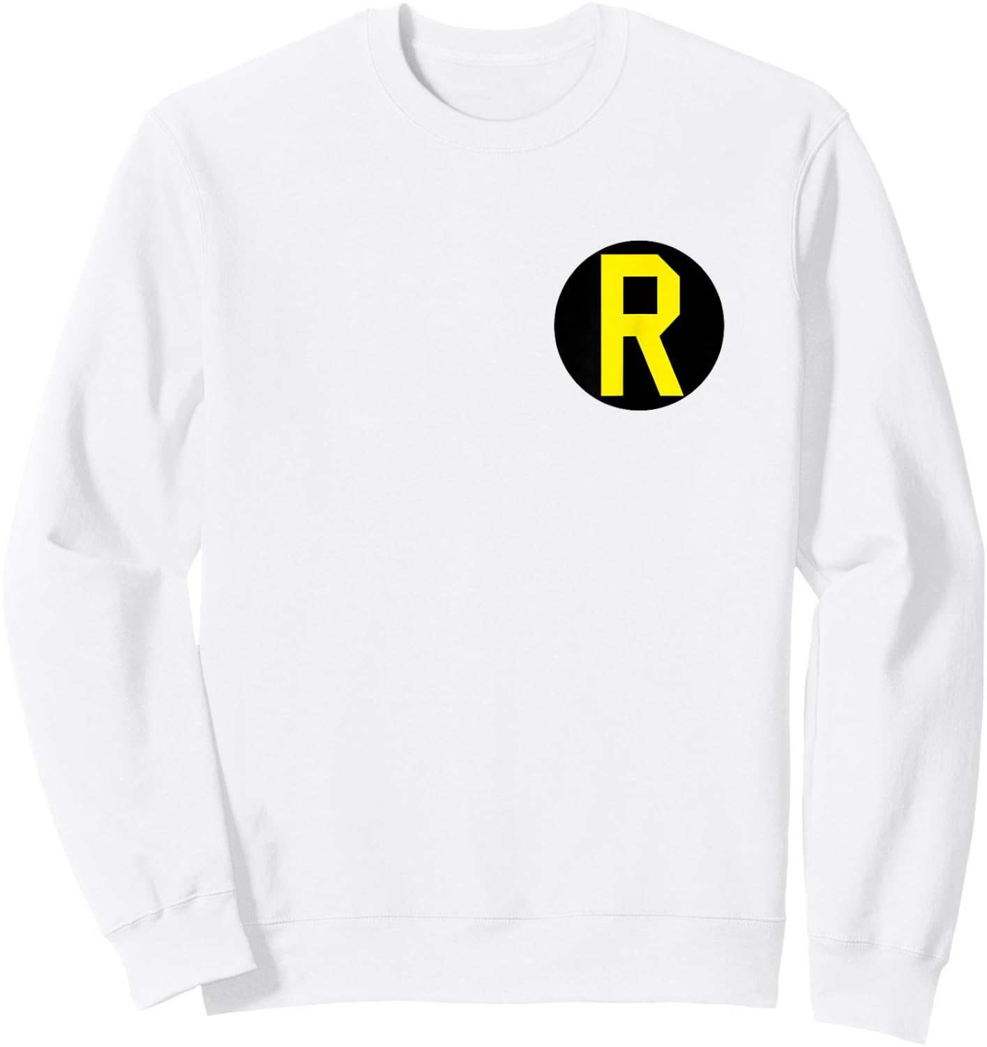 Batman Robin Left Chest Logo Sweatshirt - Sweatshirt | White