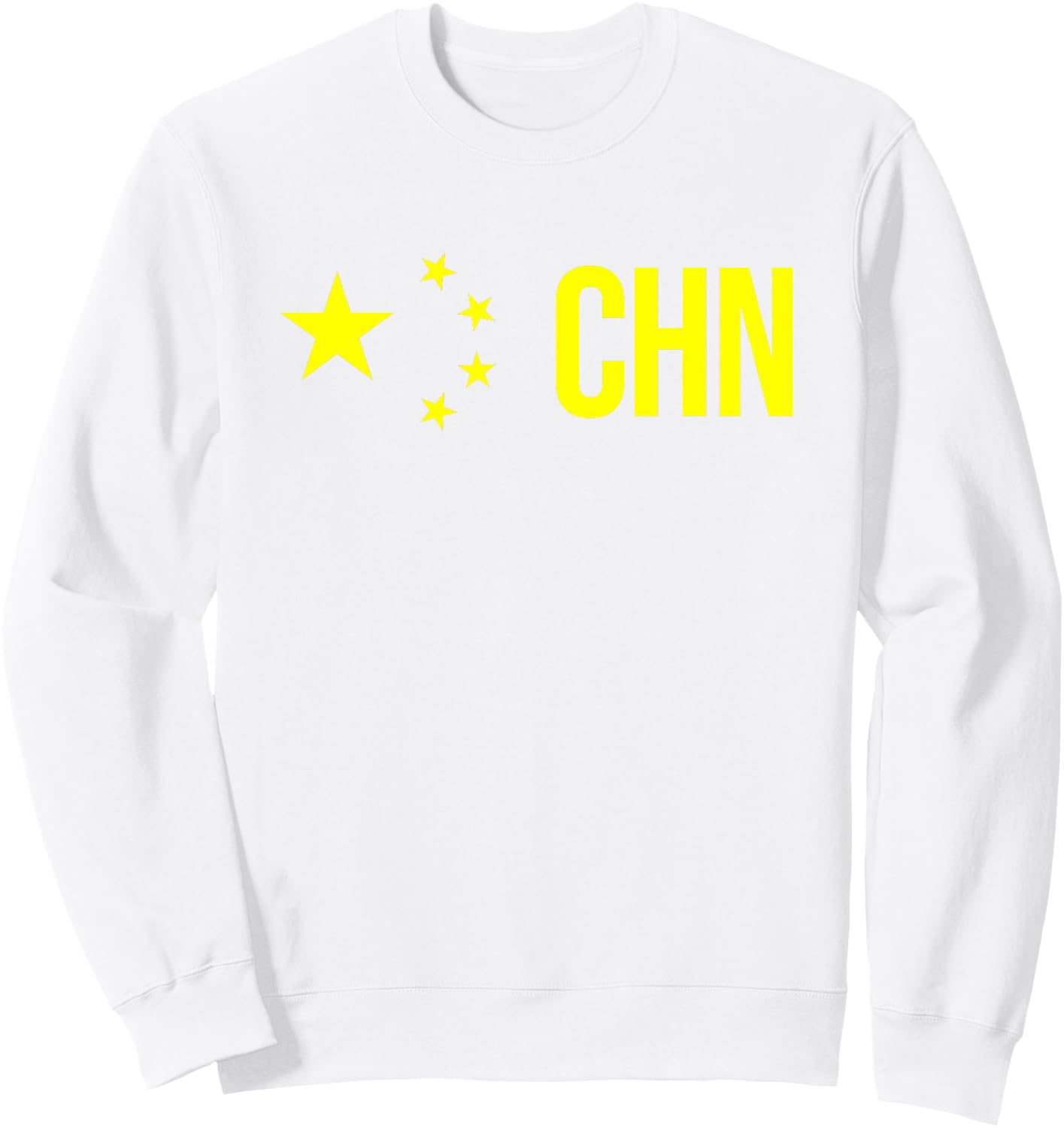 Maillot de Sport International avec Drapeau de la Chine Sweatshirt - Sweatshirt | White
