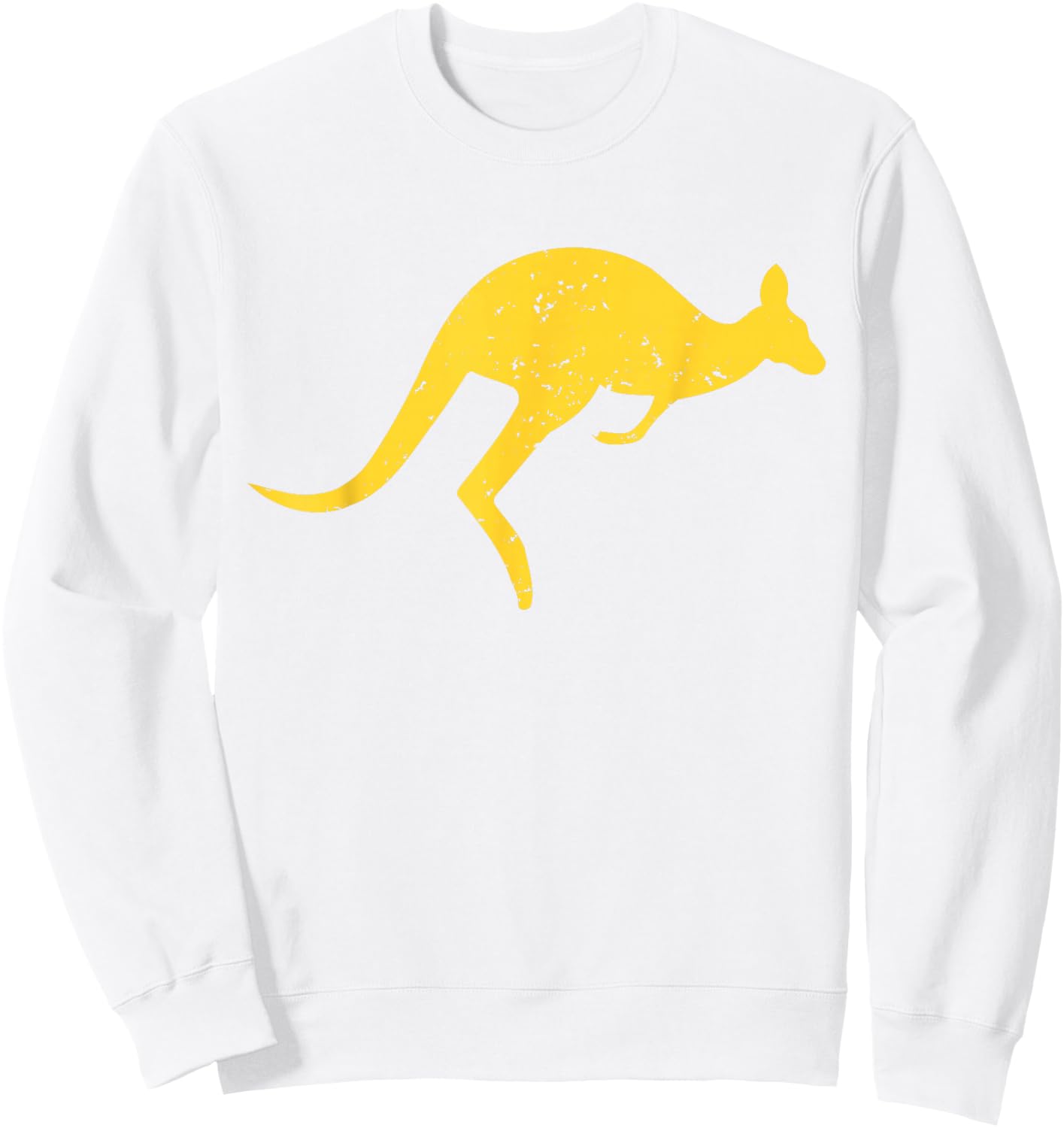 Vintage Kangaroo Australia Shirt Aussie Roo Kangaroo Sweatshirt - Sweatshirt | White