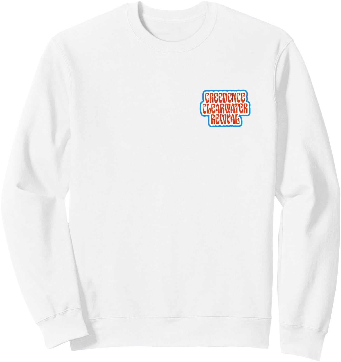 Creedence Clearwater Revival Green River Pocket , white, S Sweatshirt - Sweatshirt | White