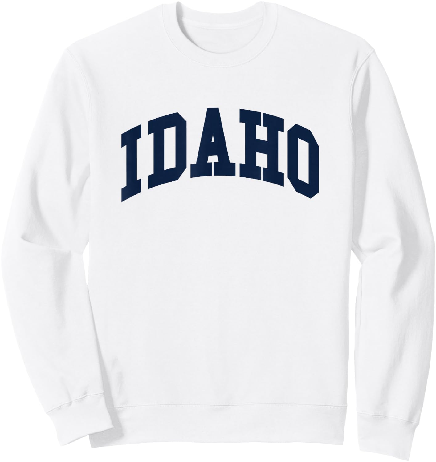 IDAHO - Throwback Design - Classic Sweatshirt - Sweatshirt | White