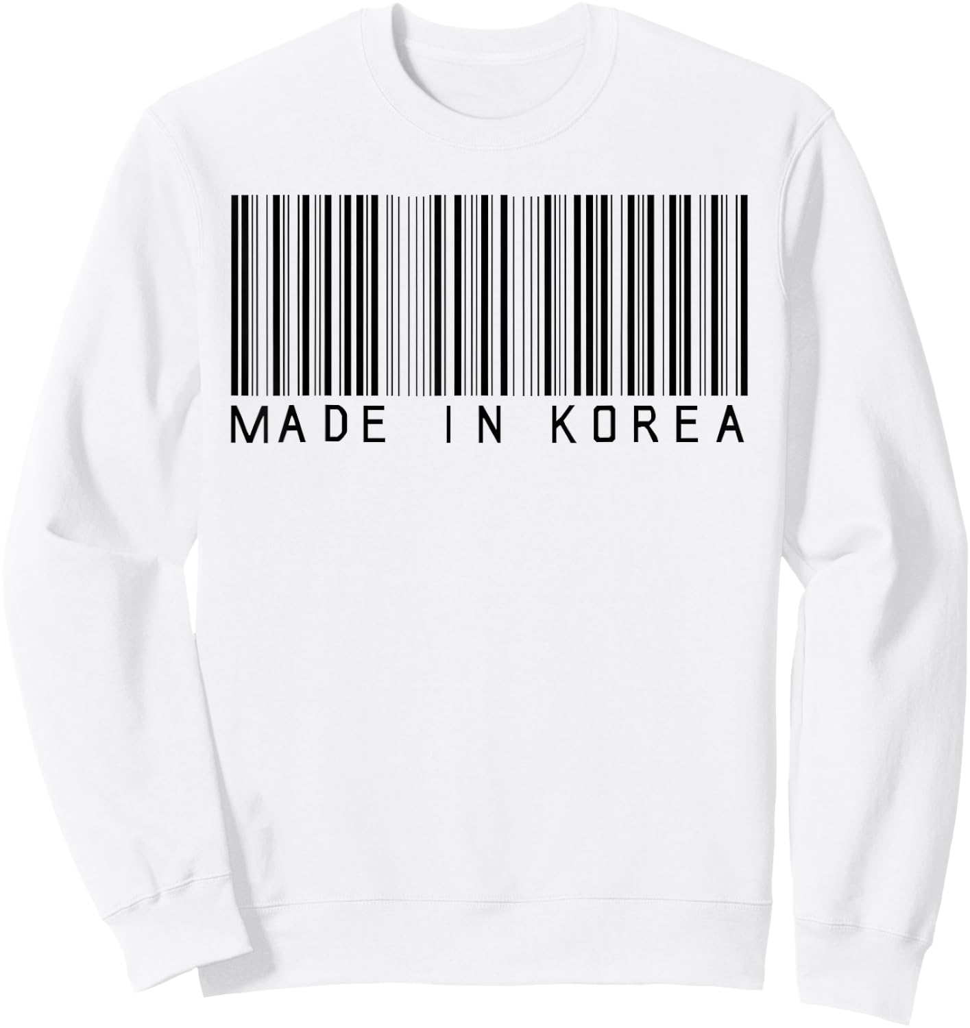 Made In Korea | K-Pop K-Drama Korean Culture Sweatshirt - Sweatshirt | White