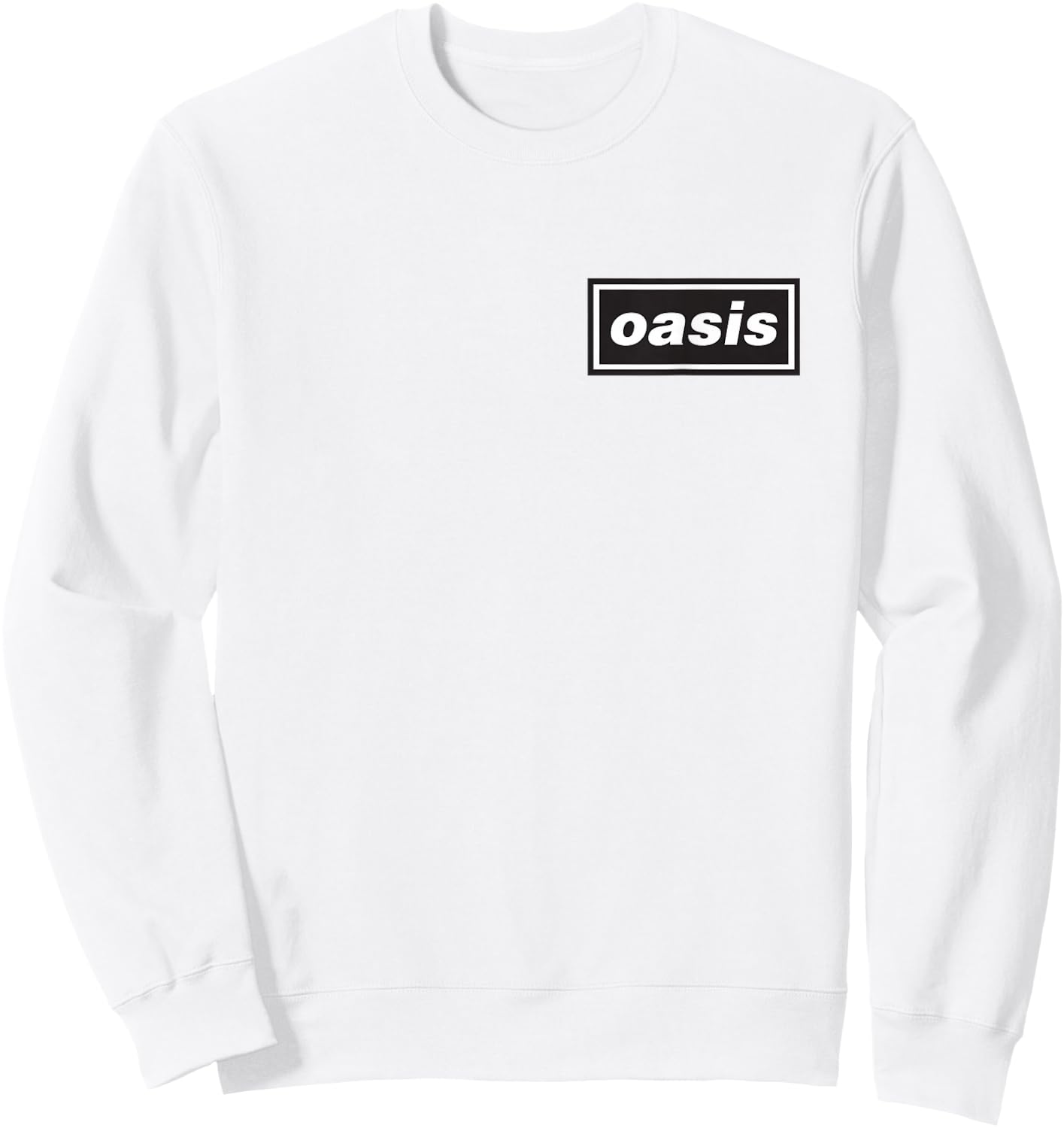 Oasis – Pocket Hit Logo Grey , grey, S Sweatshirt - Sweatshirt | White