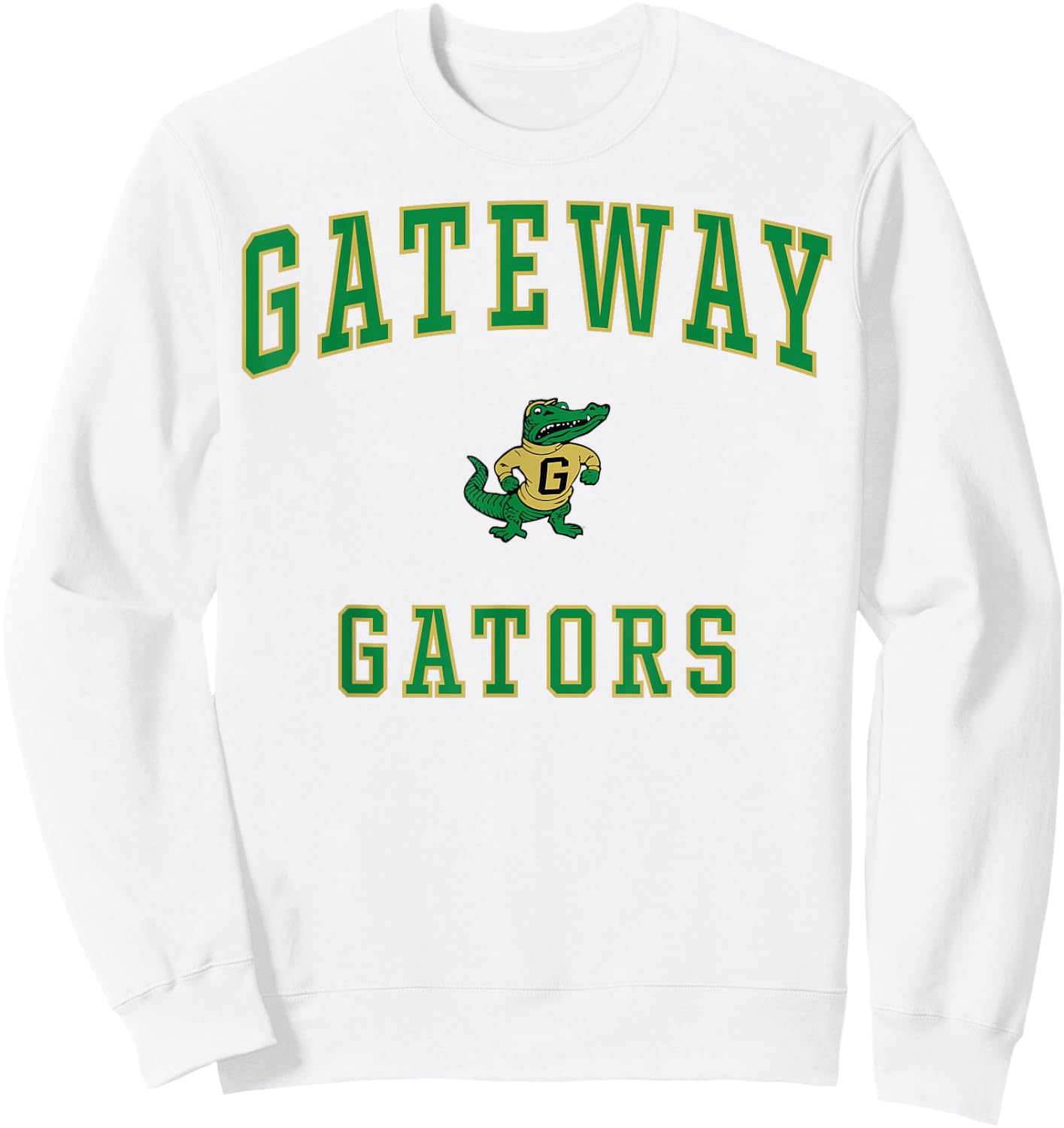 Gateway High School Gators Sweatshirt - Sweatshirt | White