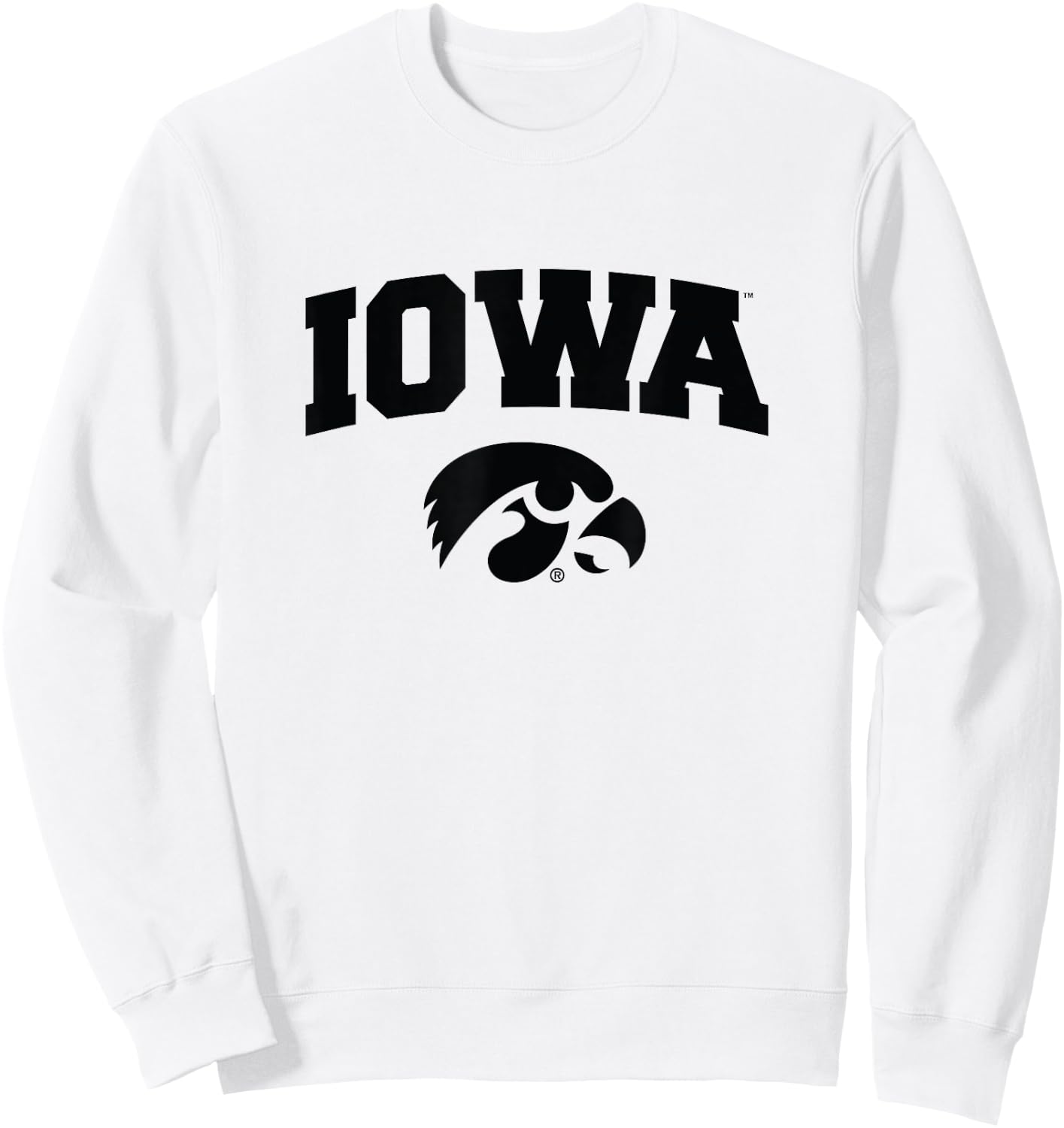 Iowa Hawkeyes | NCAA University of Official | OCIMPIO003 Sweatshirt - Sweatshirt | White