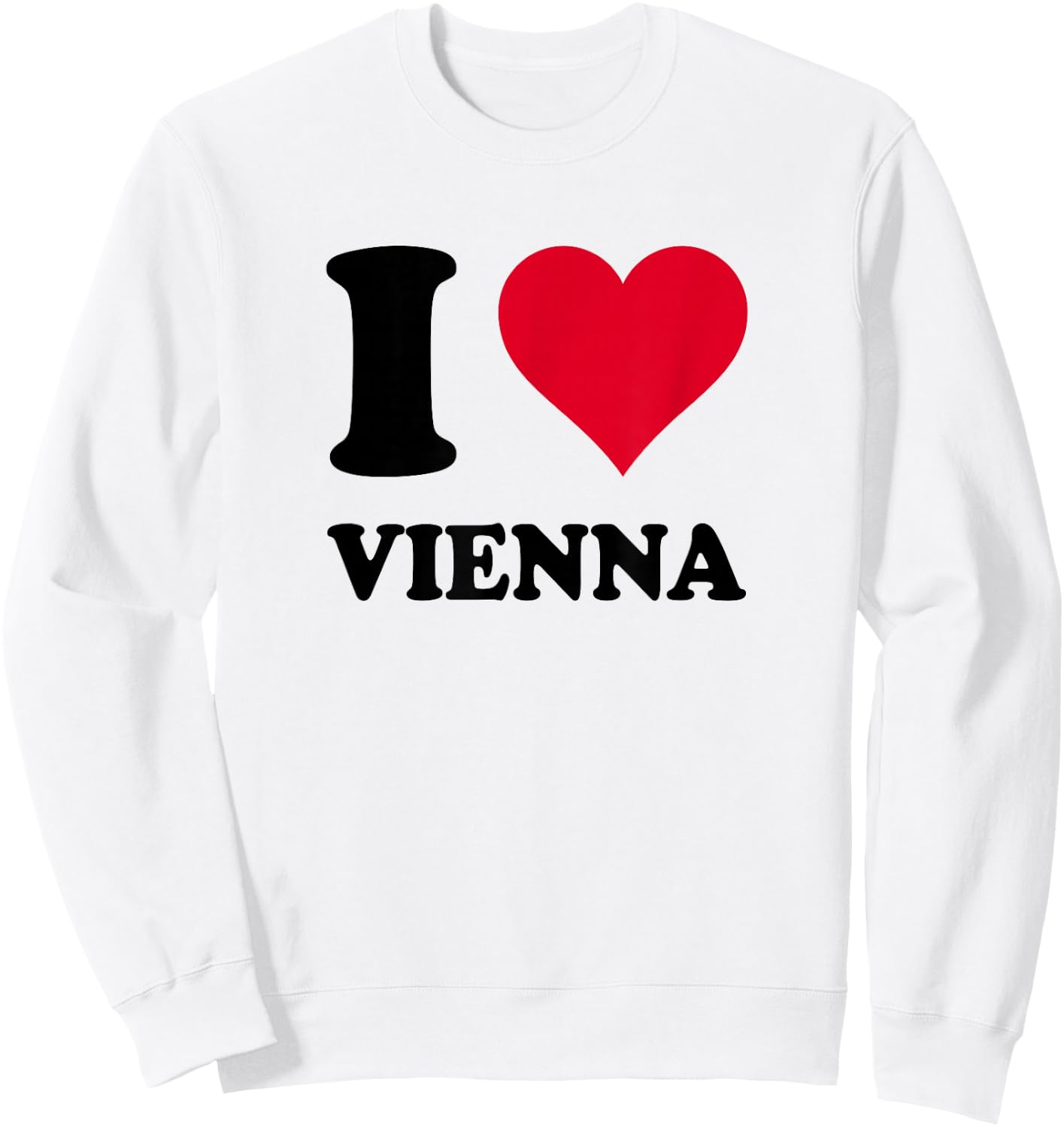 Ich Liebe Vienna Sweatshirt - Sweatshirt | White