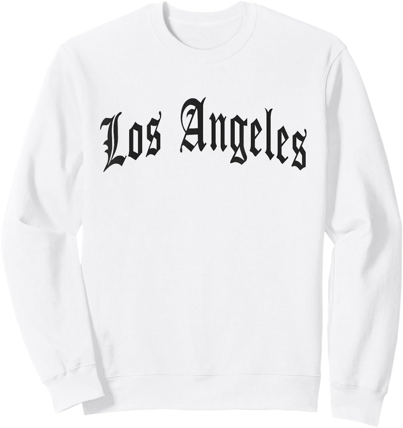 Los Angeles , White Sweatshirt - Sweatshirt | White