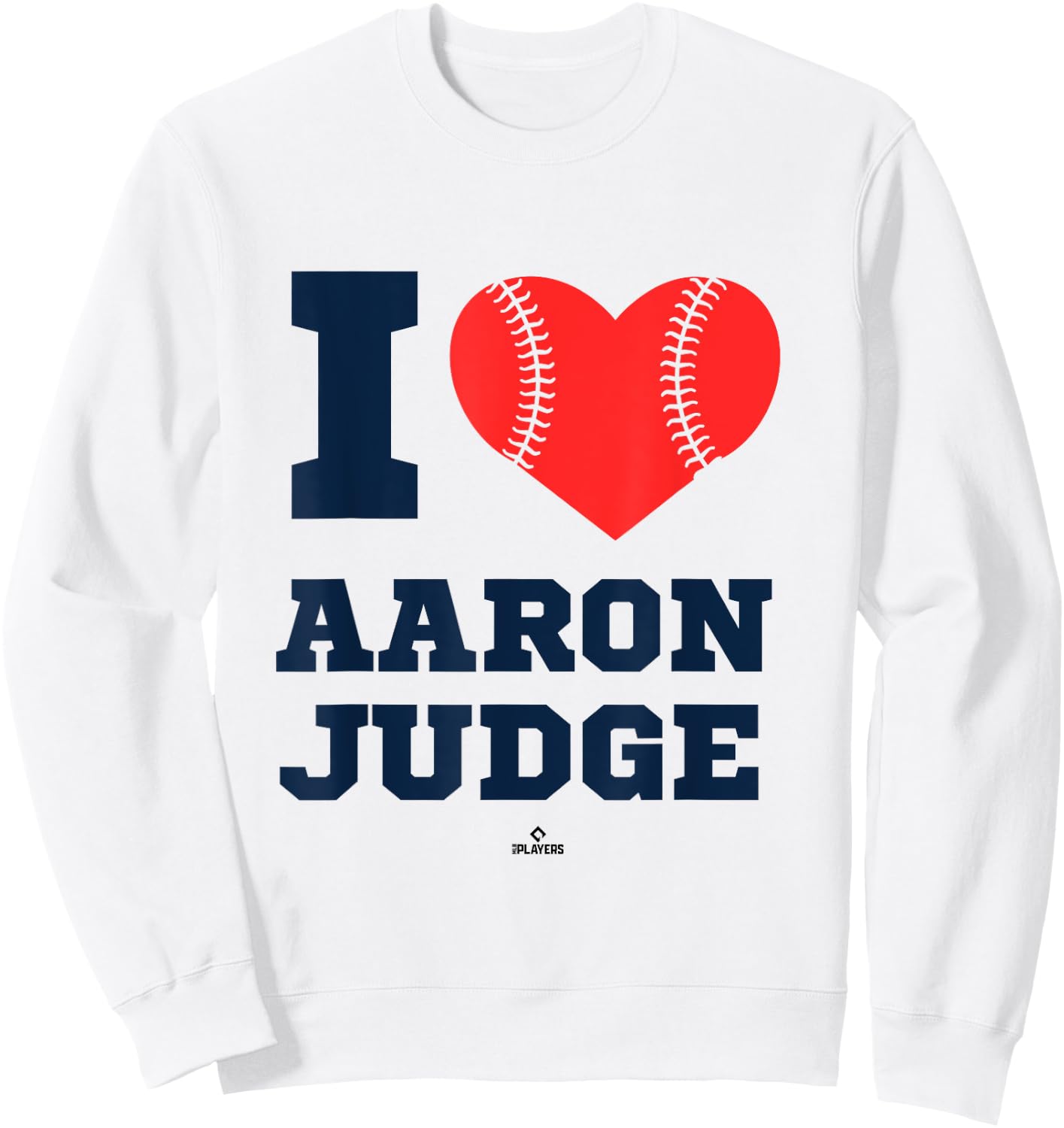Aaron Judge | New York Baseball Player | MLBAJUD6001 Sweatshirt - Sweatshirt | White
