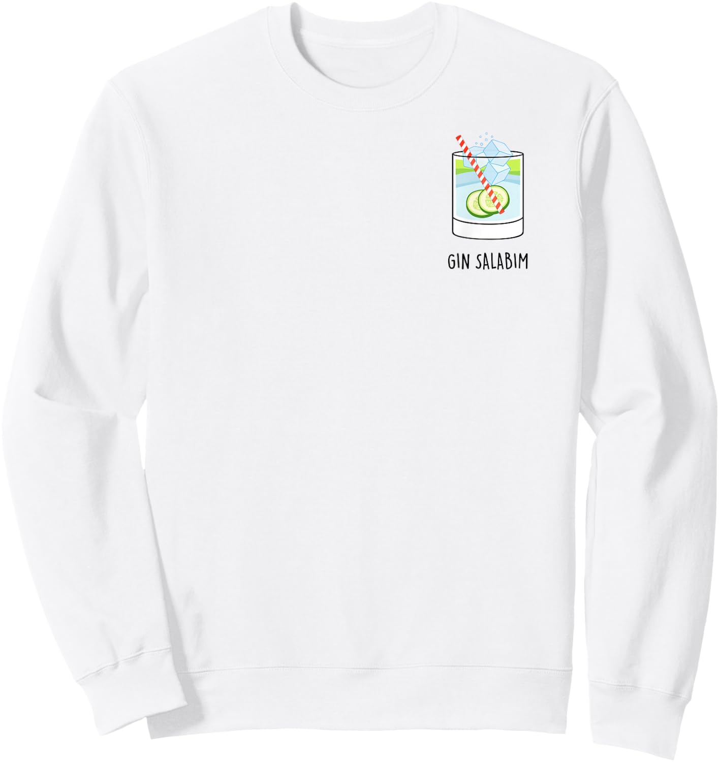 GIN SALABIM I ZAUBEREI ZAUBERER GINDERELLA JGA Gin Tonic Fun Sweatshirt - Sweatshirt | White