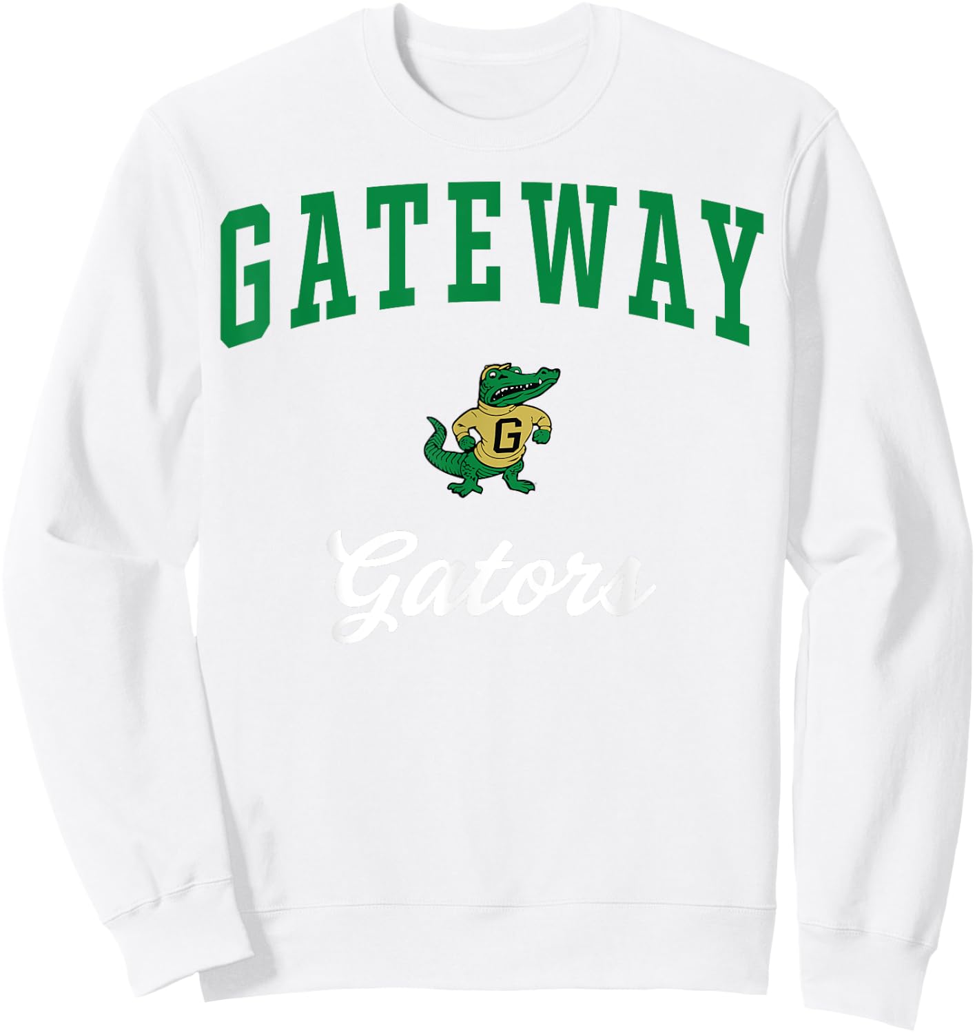 Gateway High School Gators Sweatshirt - Sweatshirt | White