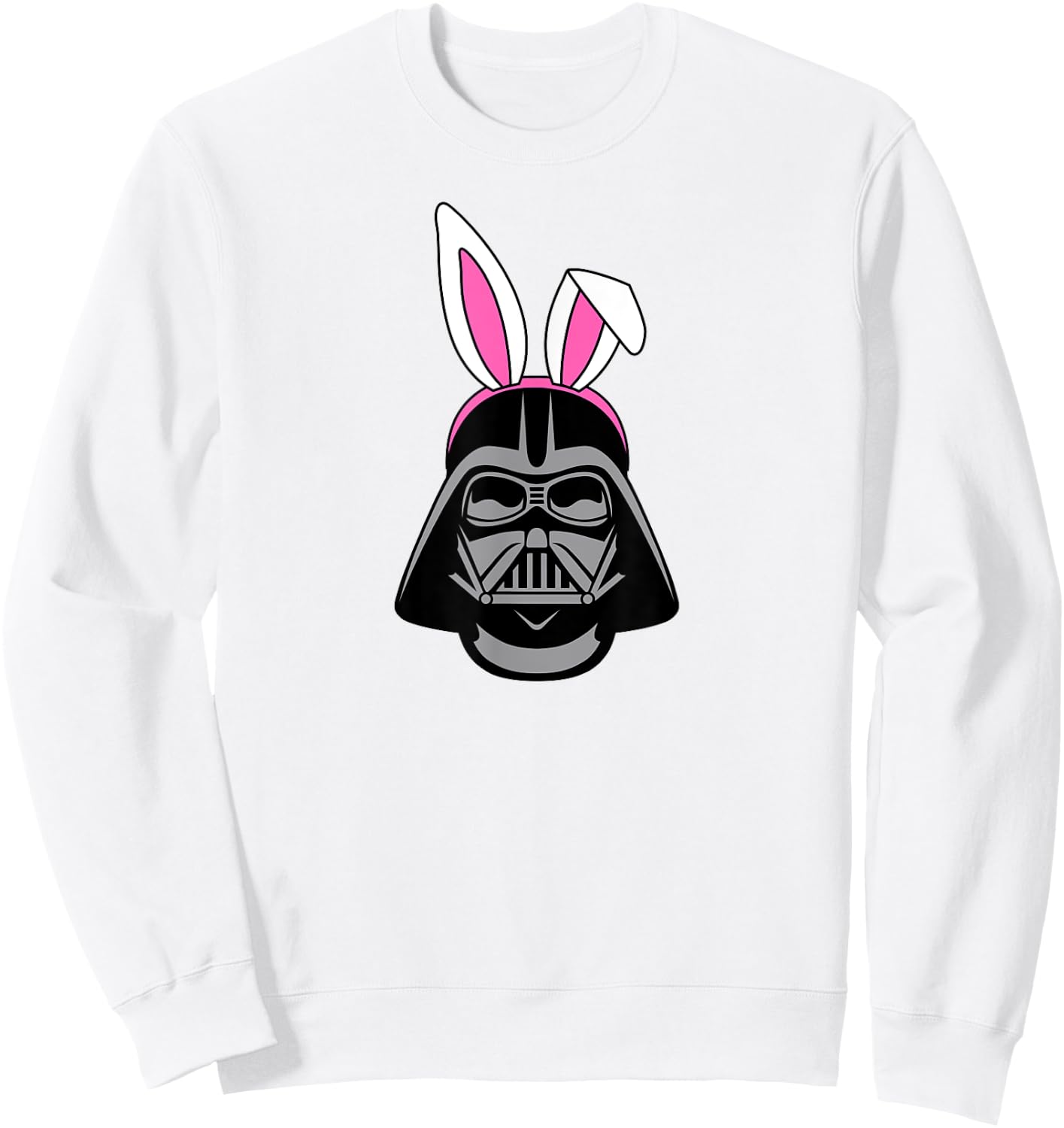 Amazon Essentials Star Wars Darth Vader Spring Easter Bunny Ears Sweatshirt - Sweatshirt | White