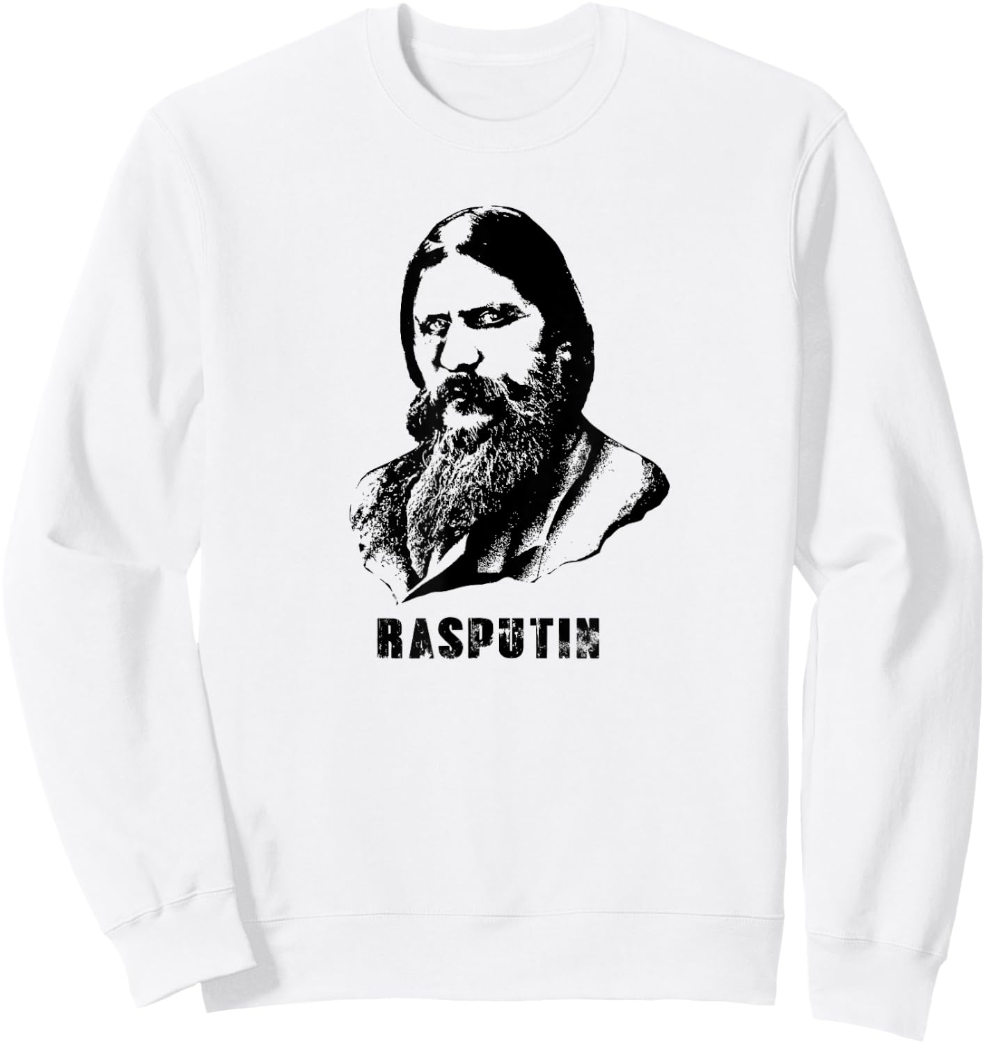 Grigori Rasputin Russian Revolution Romanov Sweatshirt - Sweatshirt | White