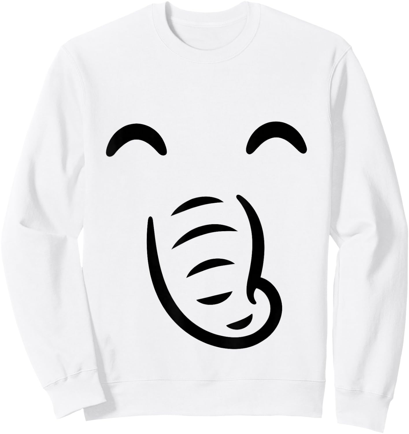 Elephant Animal Costume Elephant Lover Sweatshirt - Sweatshirt | White