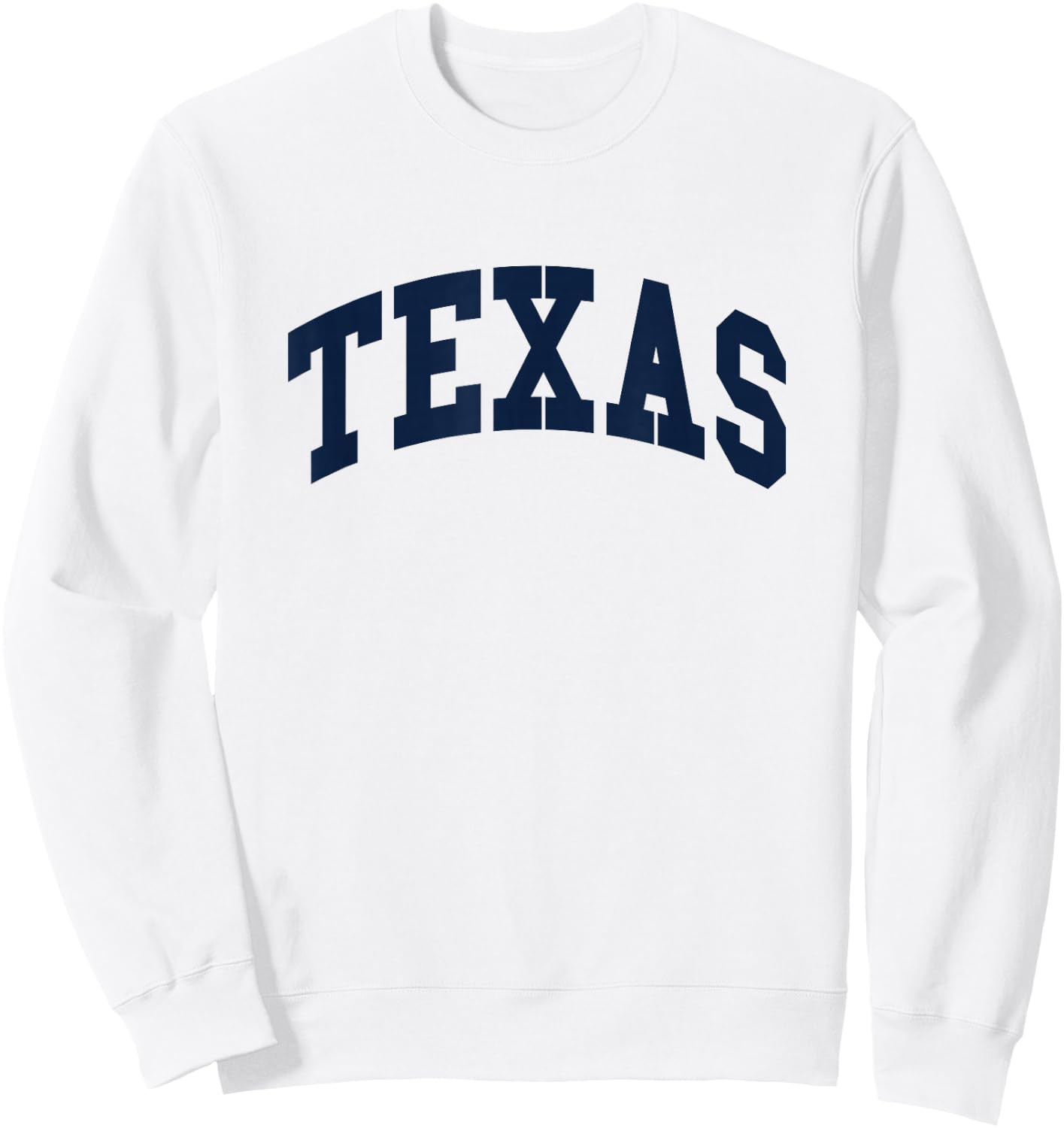 TEXAS - Throwback Design - Classic Sweatshirt - Sweatshirt | White