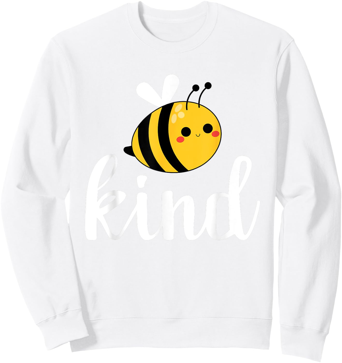 Be kind with bee for anti bullying unity day choose kindness Sweatshirt - Sweatshirt | White