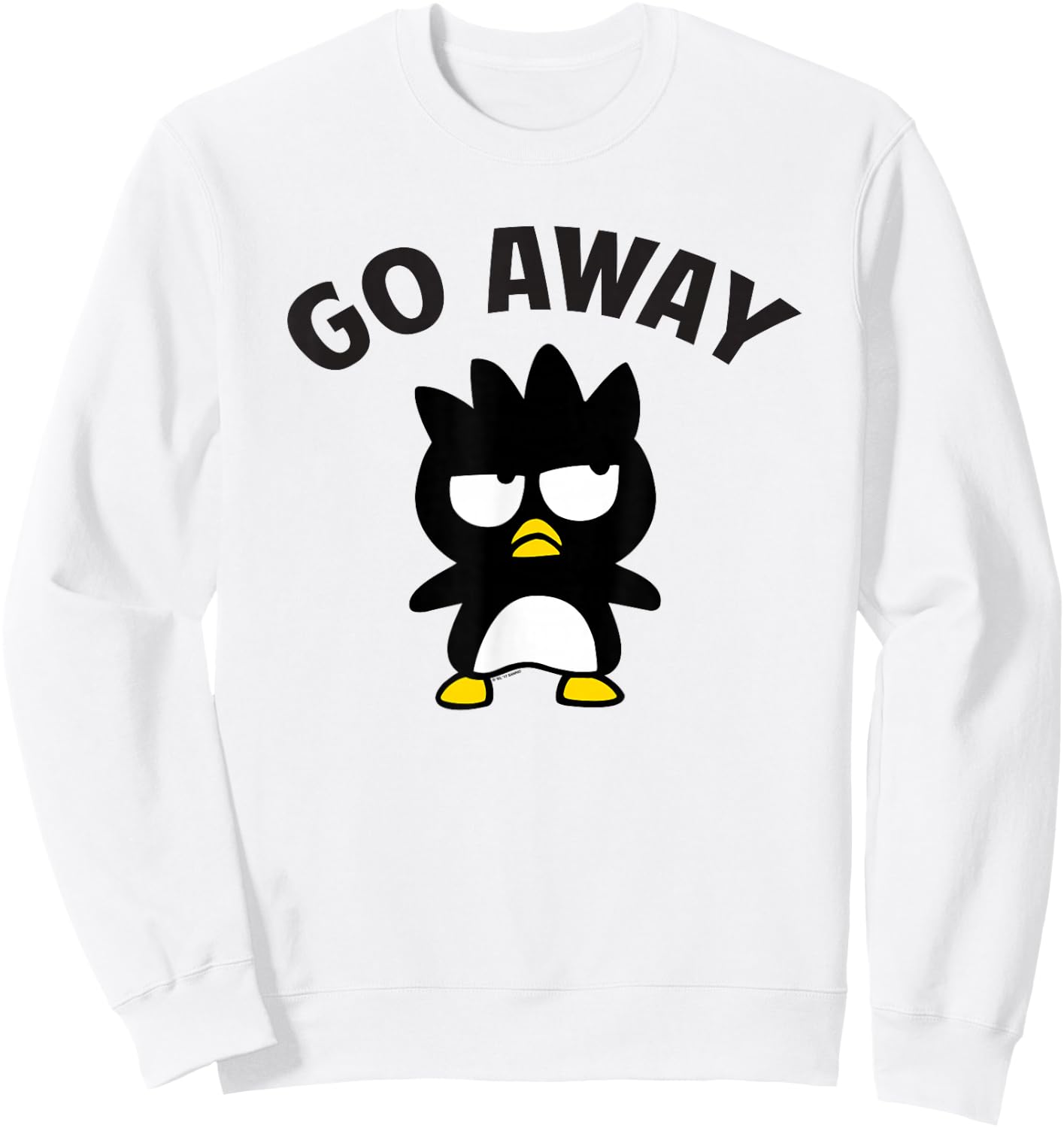 Badtz - Maru "Go Away" Shirt Sweatshirt - Sweatshirt | White