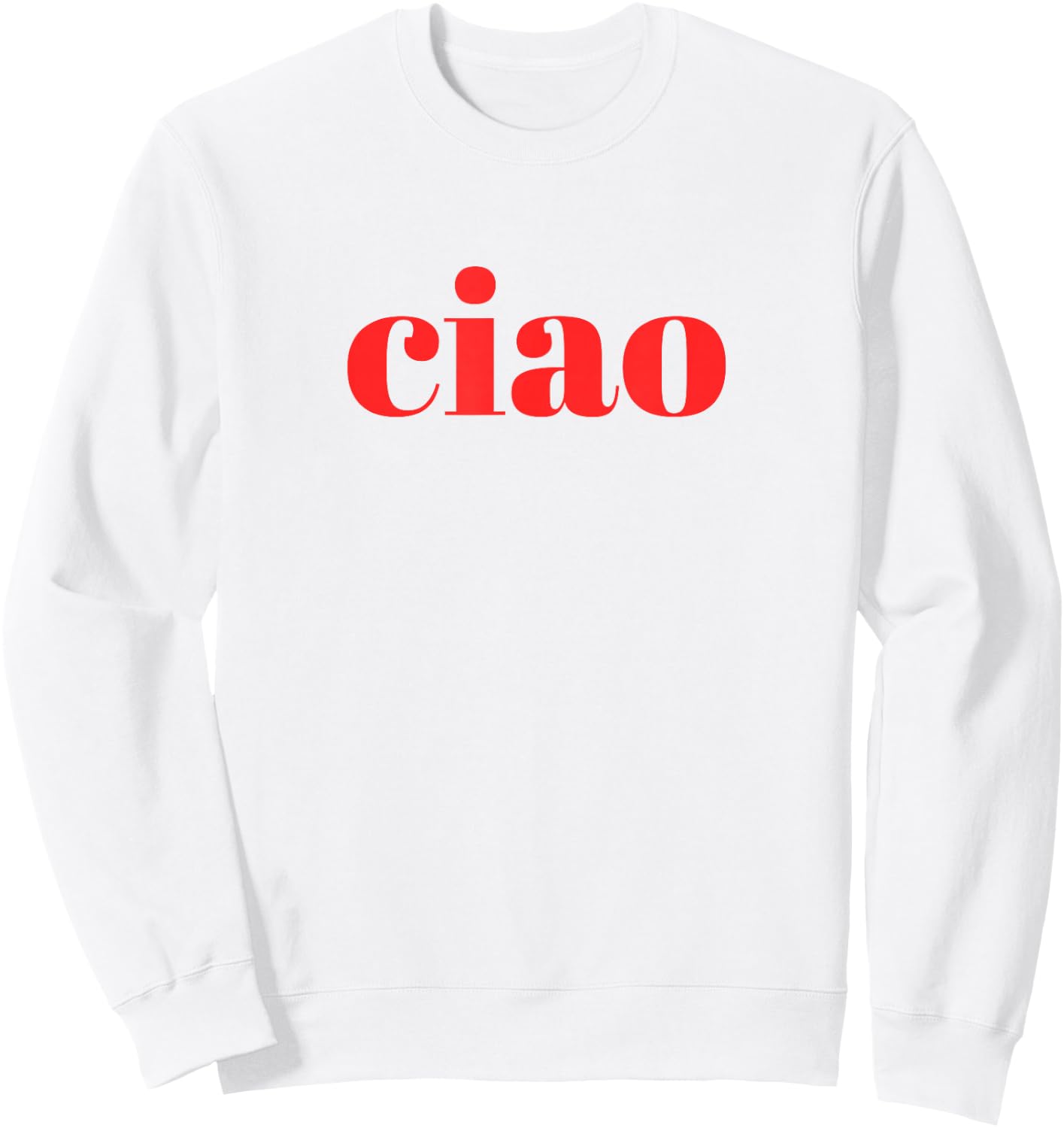 Ciao Sweatshirt - Sweatshirt | White