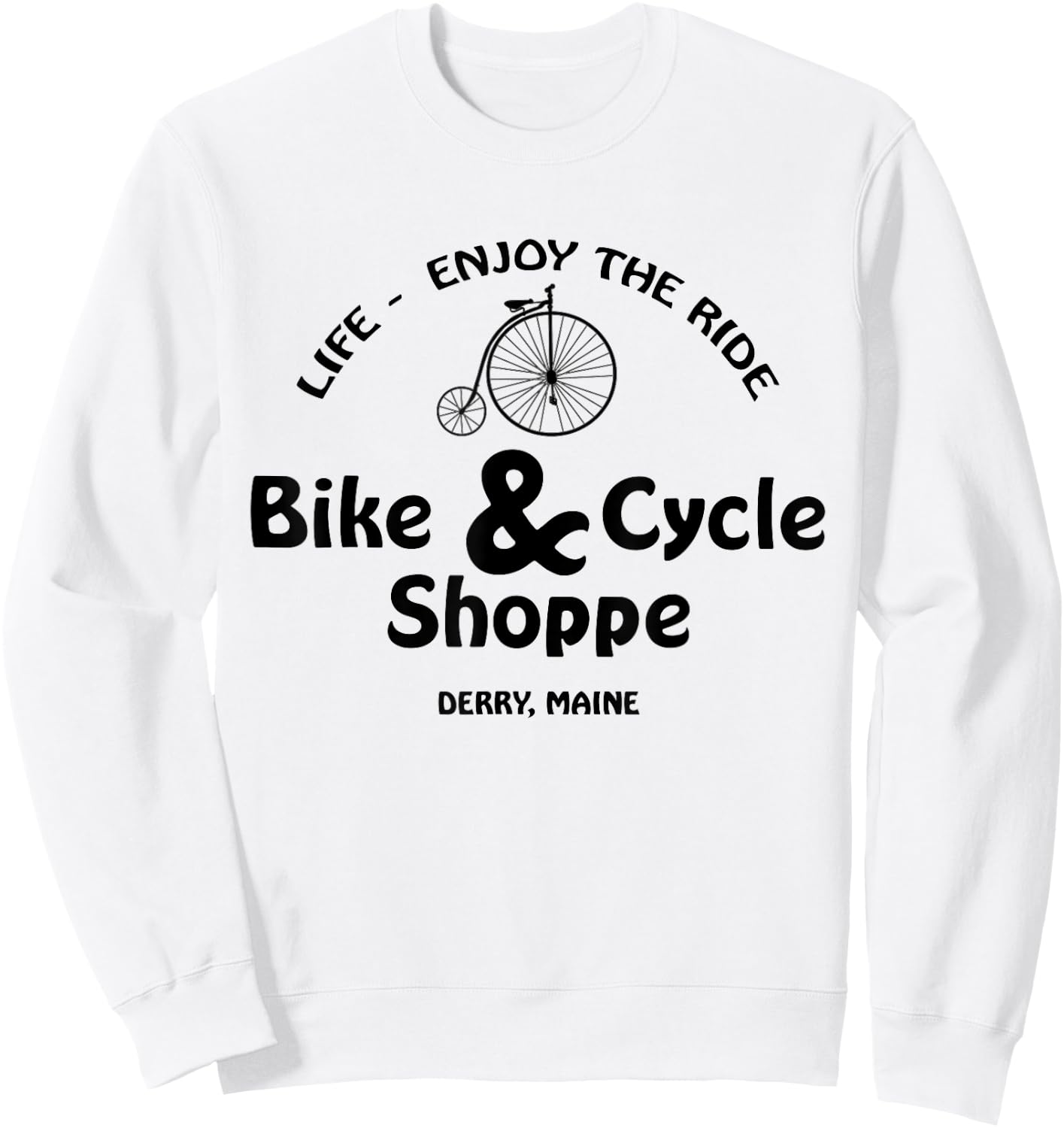 Bike & Cycle Shoppe It Has Everything For A Penny Shirt Sweatshirt - Sweatshirt | White