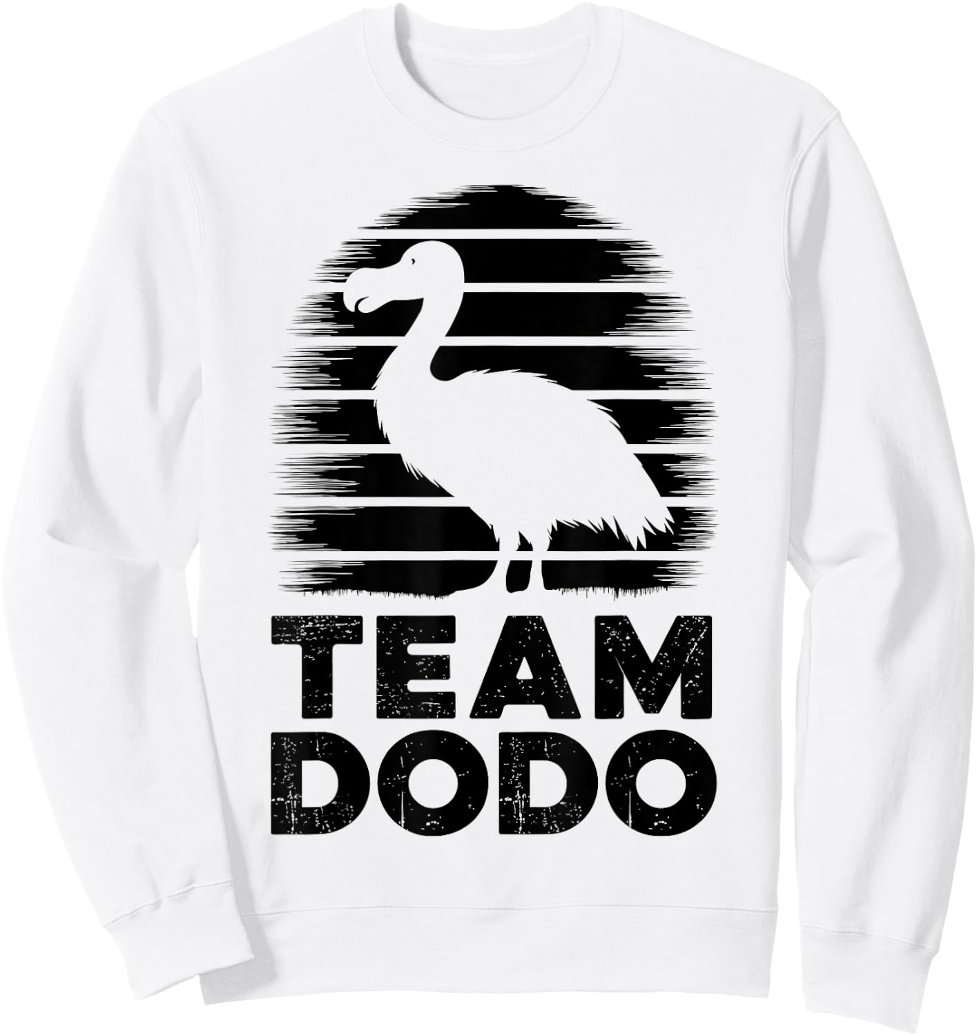 Team Dodo Funny Dodo Bird Sweatshirt - Sweatshirt | White