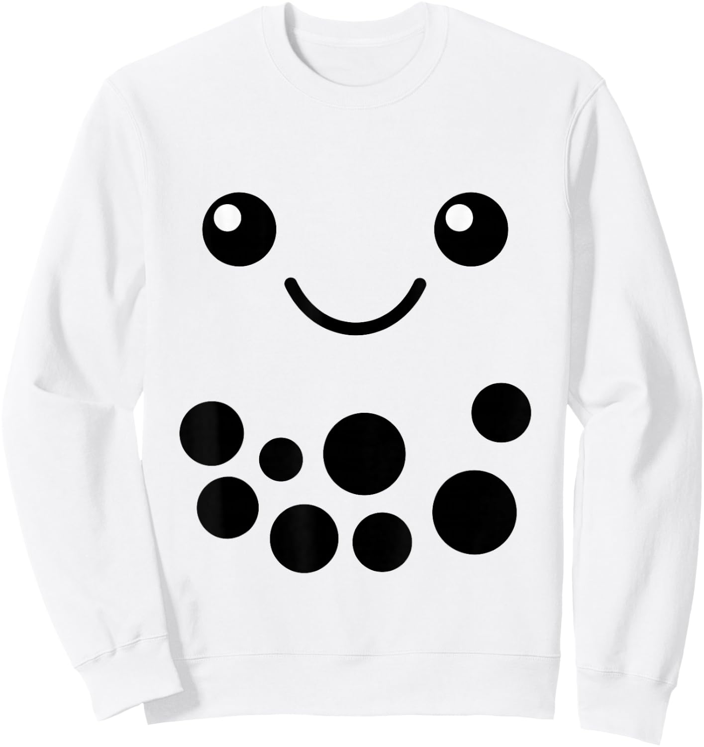 Matcha Boba Tea Costume Kawaii Matcha Milk Anime Halloween Sweatshirt - Sweatshirt | White