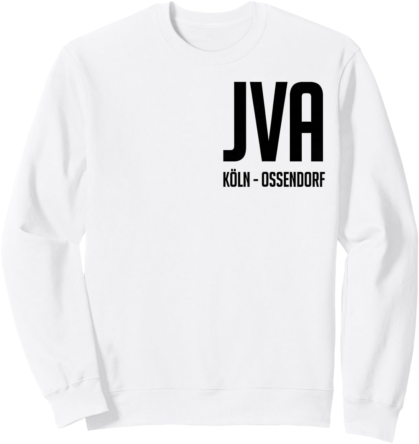 JVA Costume Carnival – Prisoner Convict Prisoner , orange Sweatshirt - Sweatshirt | White
