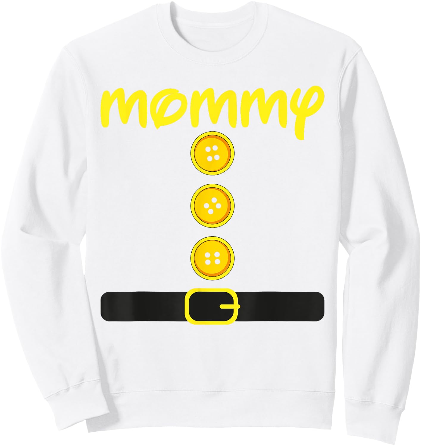 Mommy Dwarf Costume Color Family Matching Dwarf Halloween Sweatshirt - Sweatshirt | White