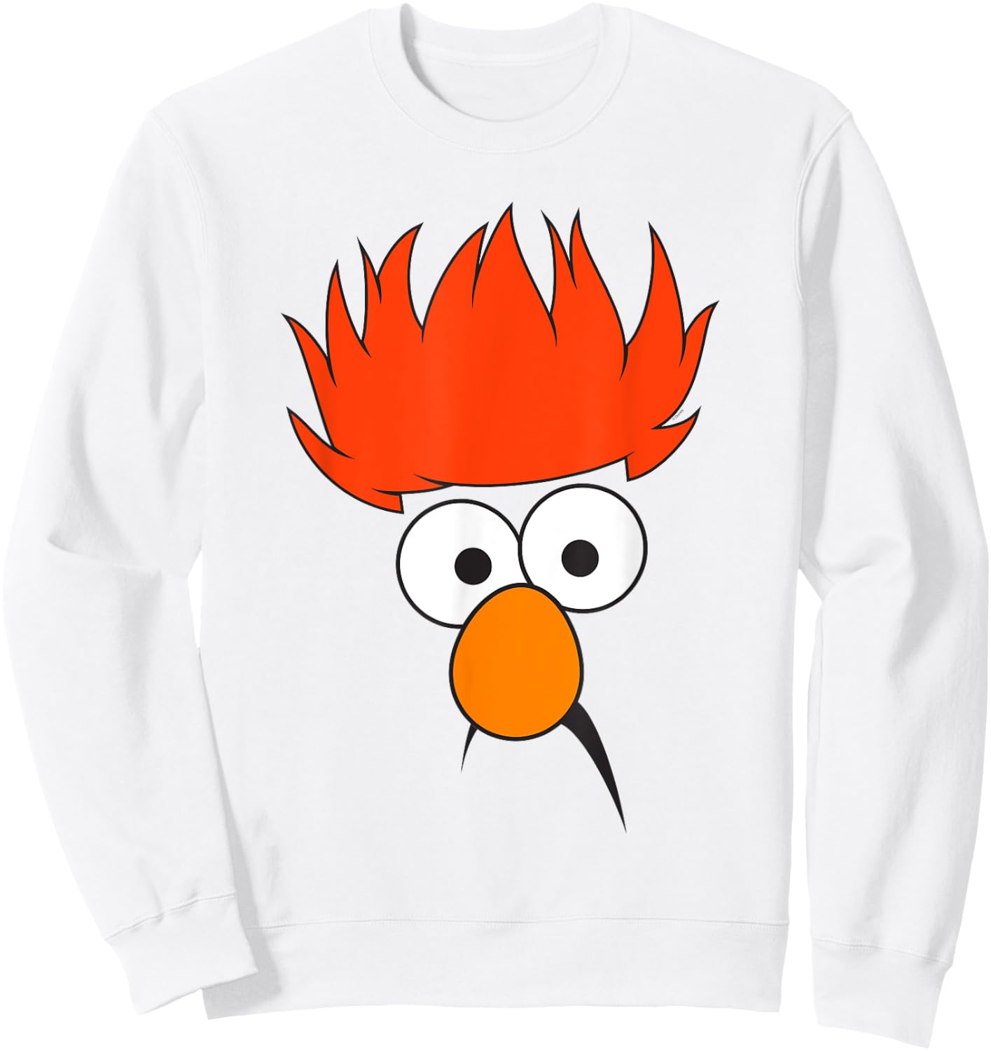 The Muppets Beaker Face , gray Sweatshirt - Sweatshirt | White