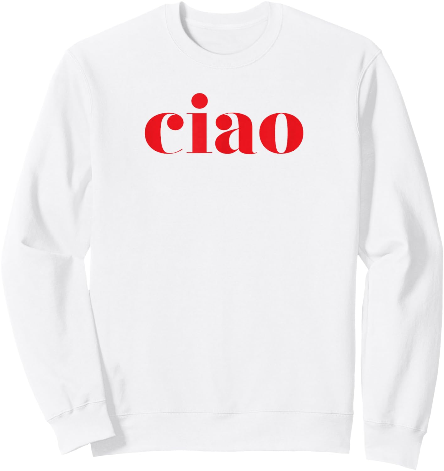 Ciao Nice Italy , White Sweatshirt - Sweatshirt | White