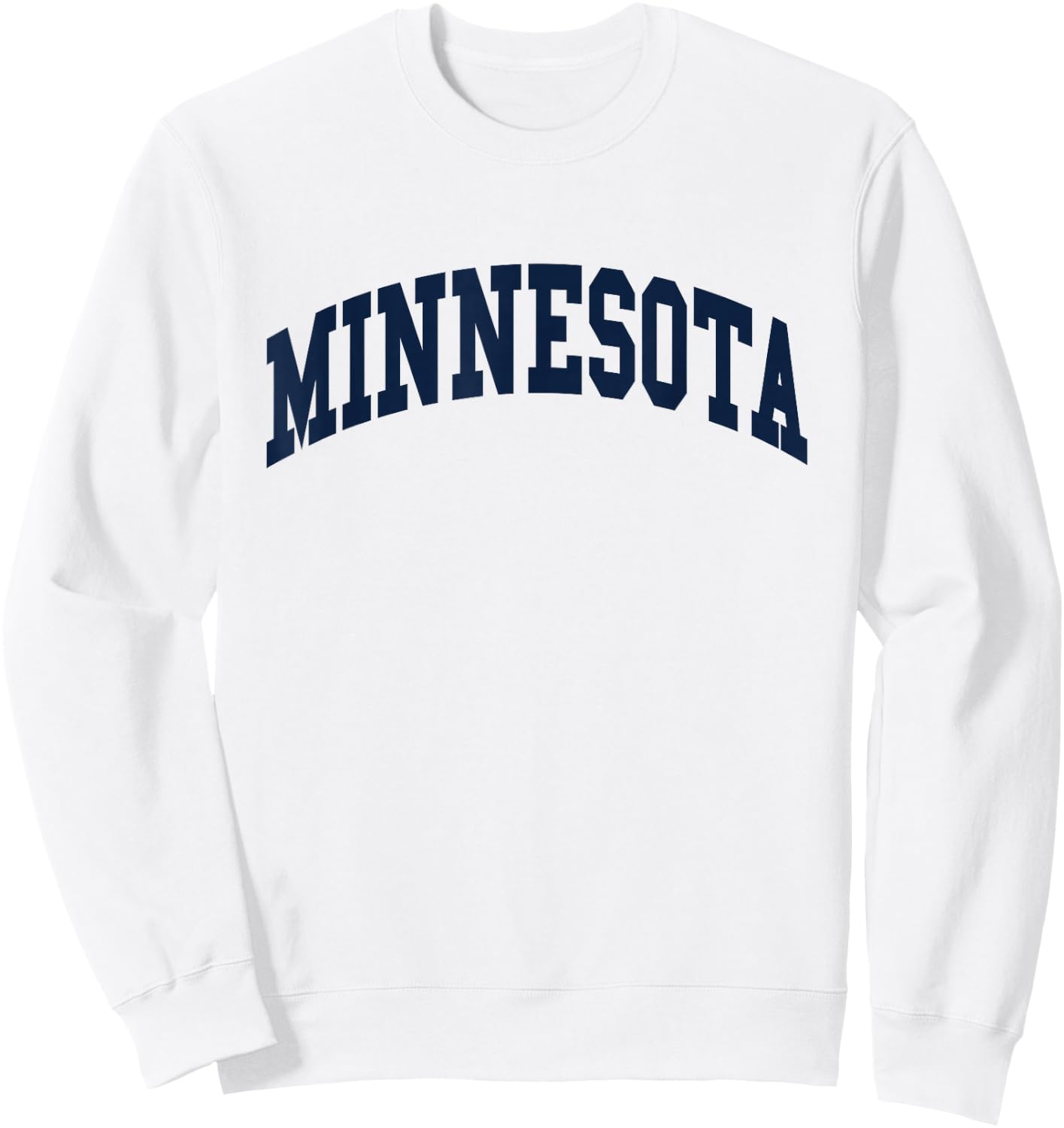 Minnesota - Throwback Design - Classic Sweatshirt - Sweatshirt | White