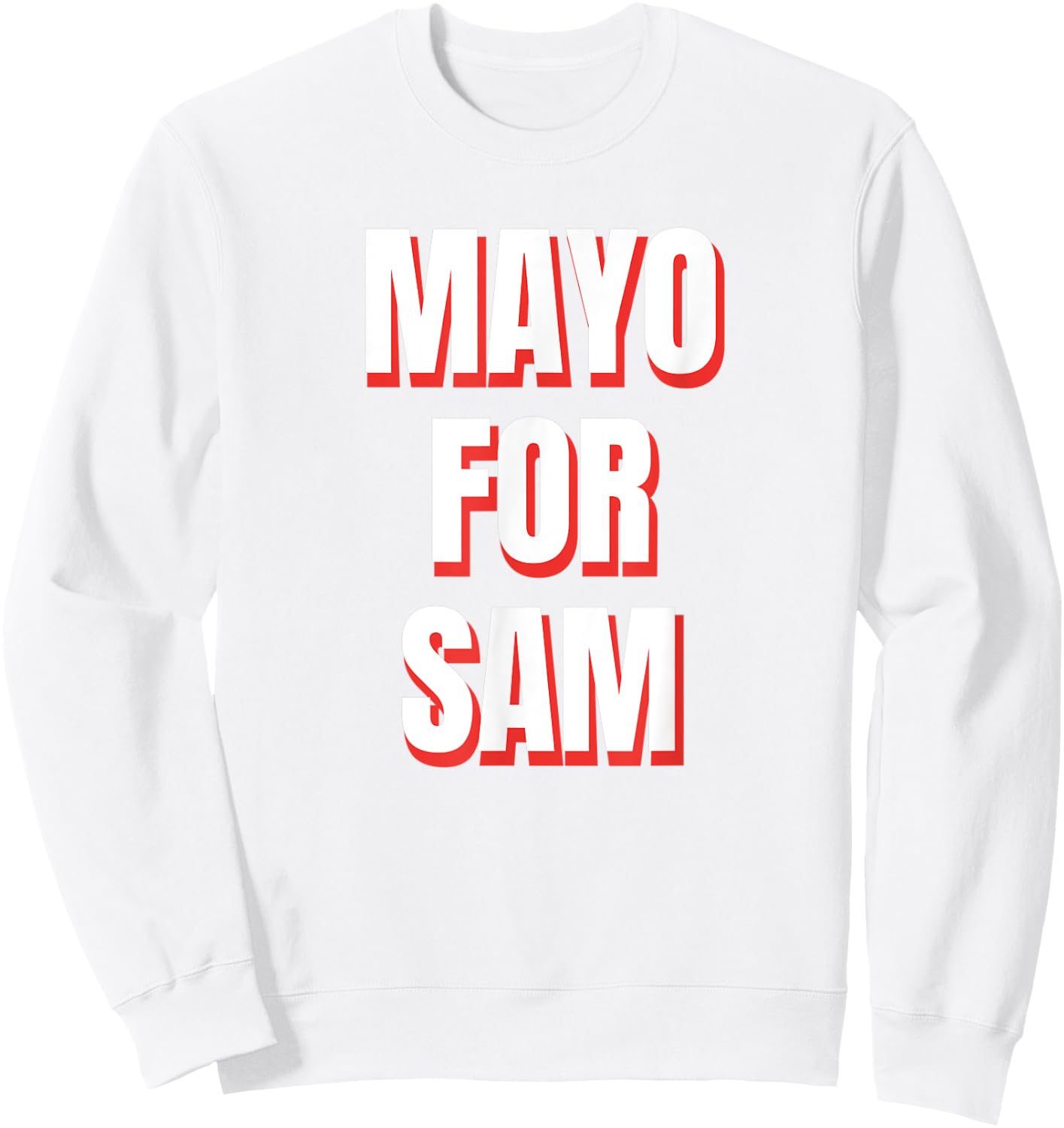 Co Mayo, Maigh Eo Do Sam , Ireland Jersey, Mayo For Sam Sweatshirt - Sweatshirt | White