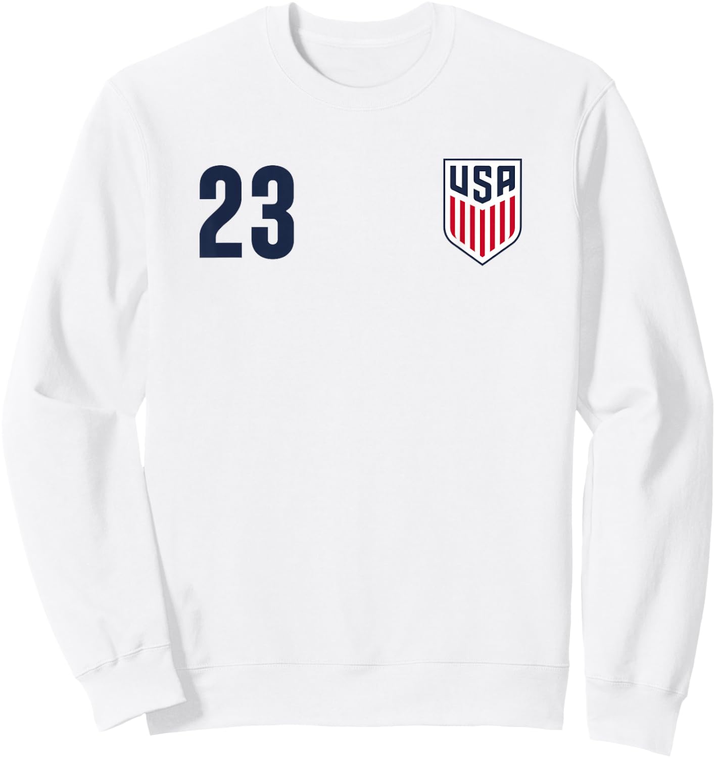 Officially Licensed US Soccer Joe Scally, Legacy #23 Sweatshirt - Sweatshirt | White