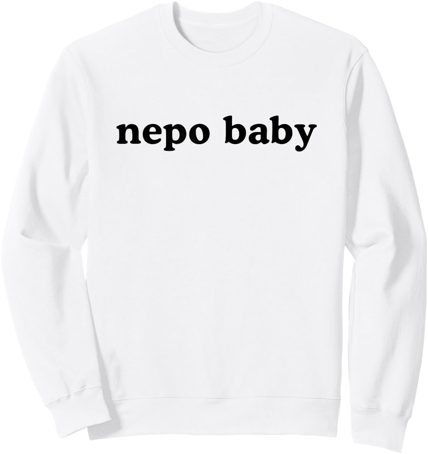 nepo Baby Sweatshirt - Sweatshirt | White