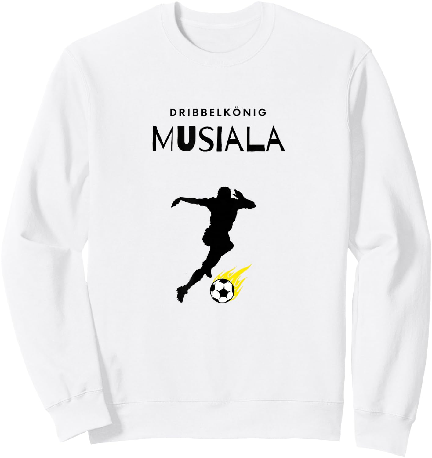 Dribbelkönig MUSIALA Sweatshirt - Sweatshirt | White
