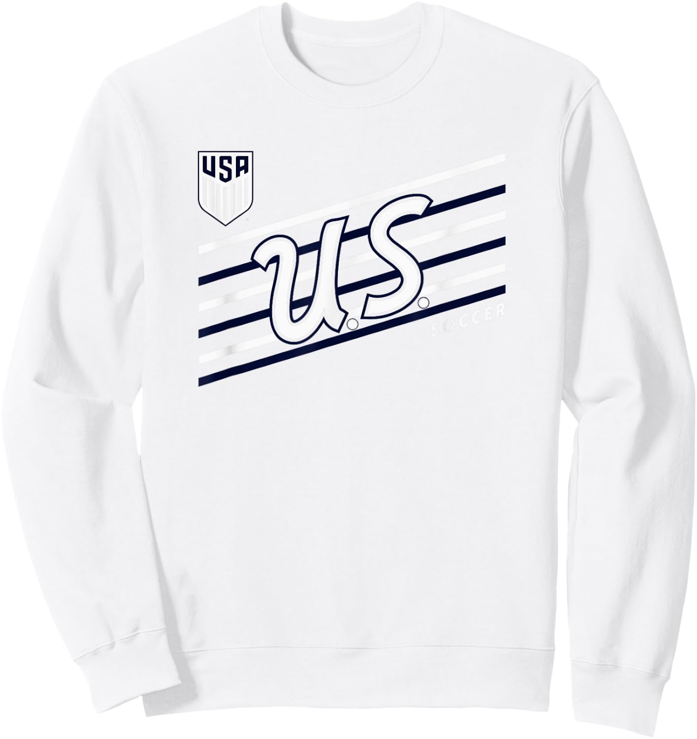 U.S. Soccer Retro Perform Red USMNT Officially Licensed Sweatshirt - Sweatshirt | White