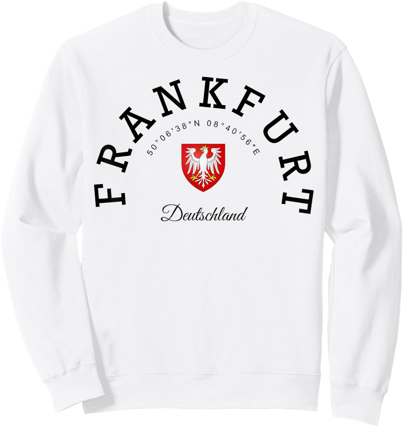 Frankfurt Germany family trip Frankfurt gift Frankfurt Sweatshirt - Sweatshirt | White