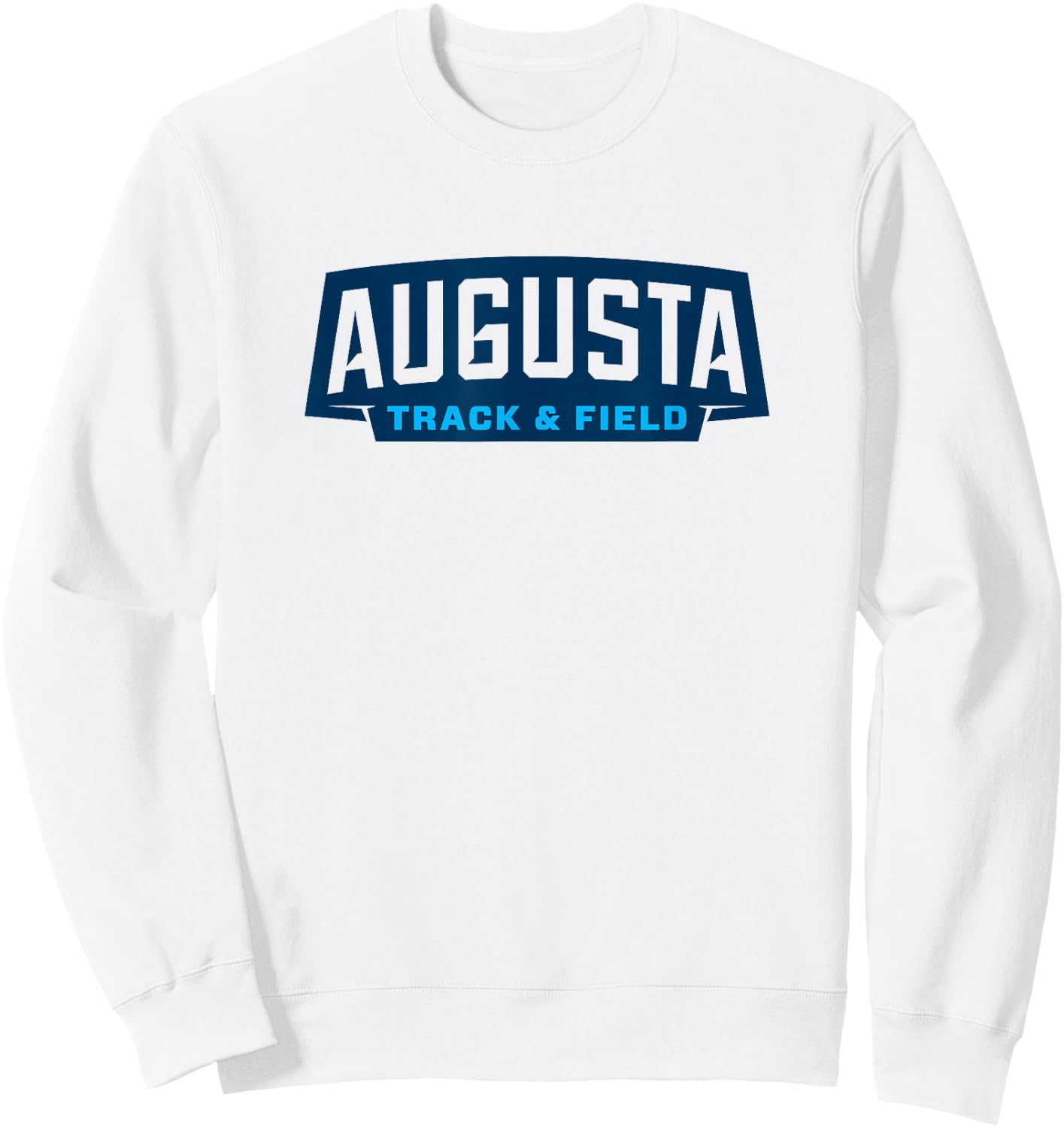 Augusta University Jaguars Premium Collegiate Track & Field Sweatshirt - Sweatshirt | White