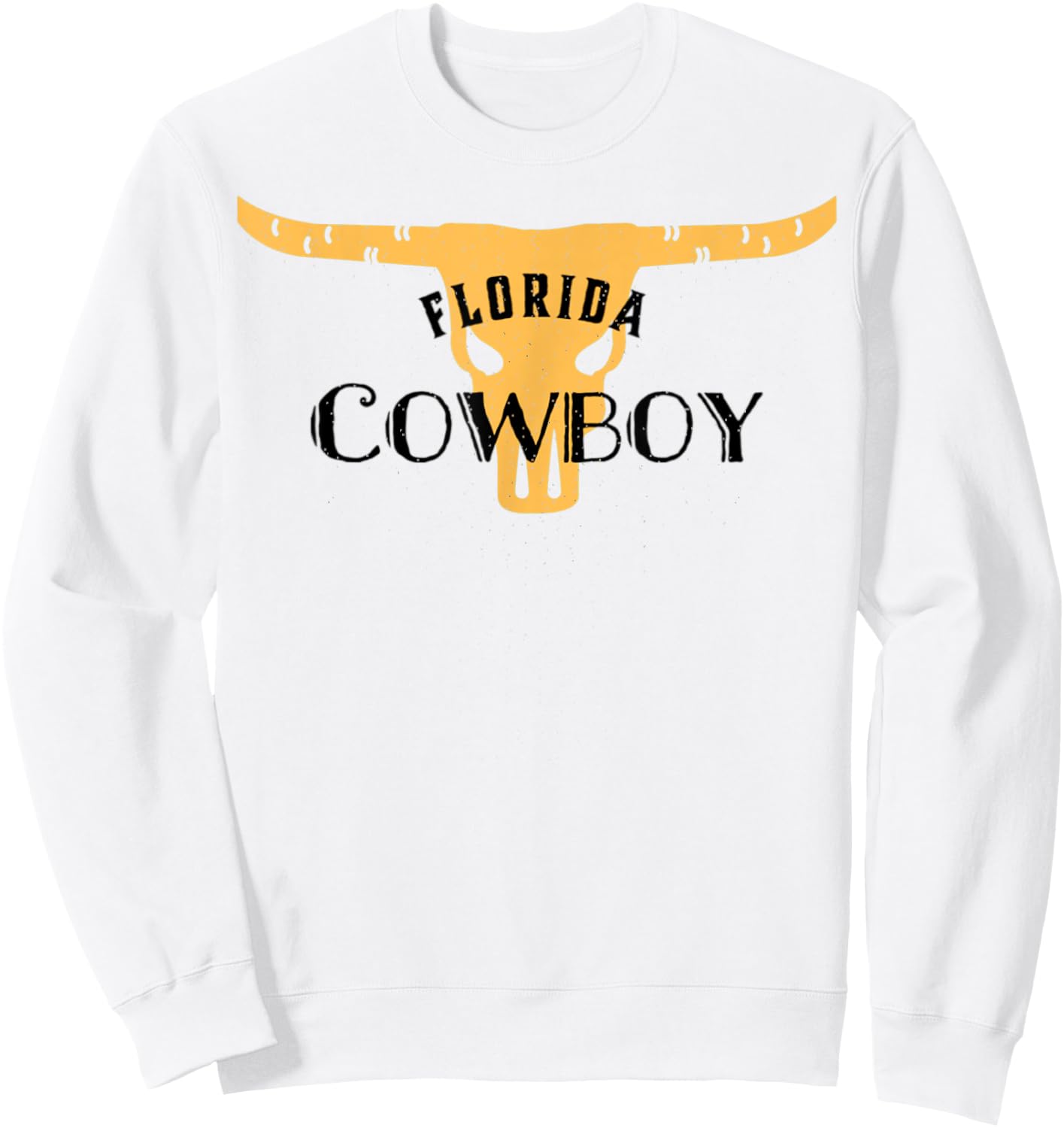 Florida Cowboy Sweatshirt - Sweatshirt | White