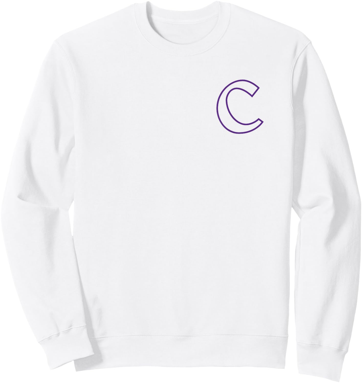 Clemson Tigers Front/Back Classic Orange Officially Licensed Sweatshirt - Sweatshirt | White