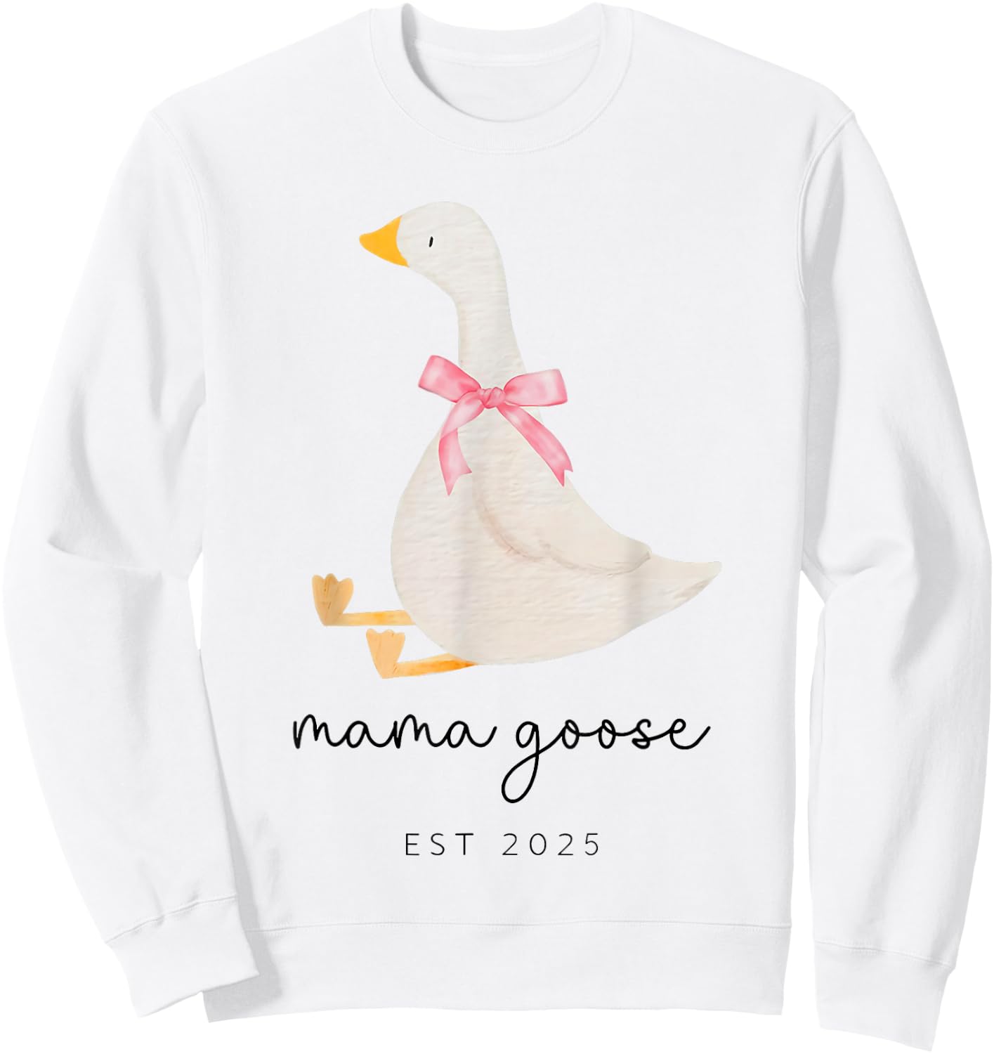 Mama Goose Sweatshirt - Sweatshirt | White
