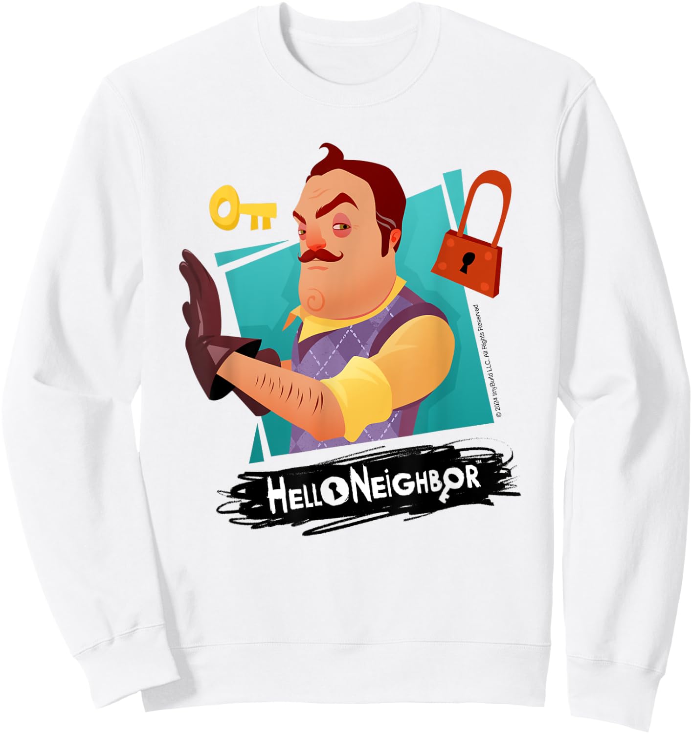 Hello Neighbor - Designs liés au jeu Sweatshirt - Sweatshirt | White