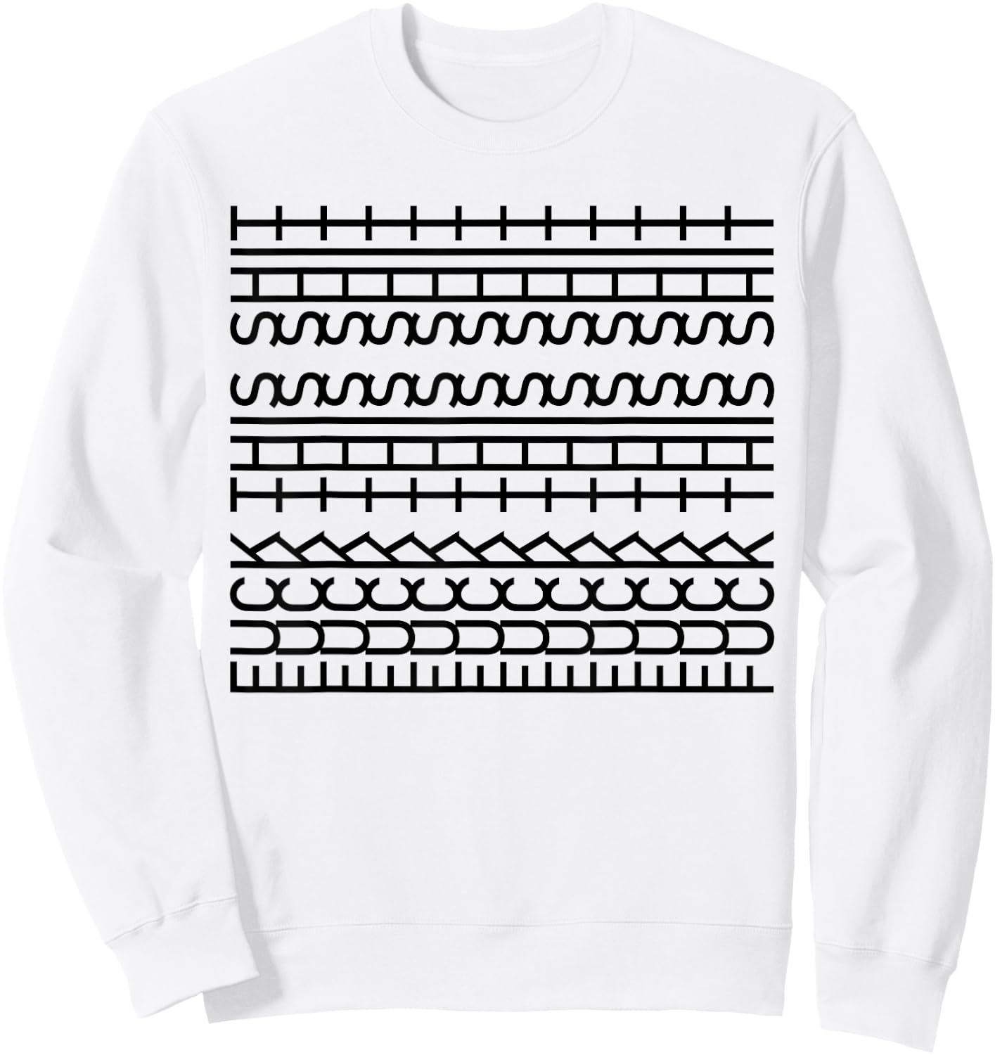 Funny Hidden Message Sweatshirt - Sweatshirt | White