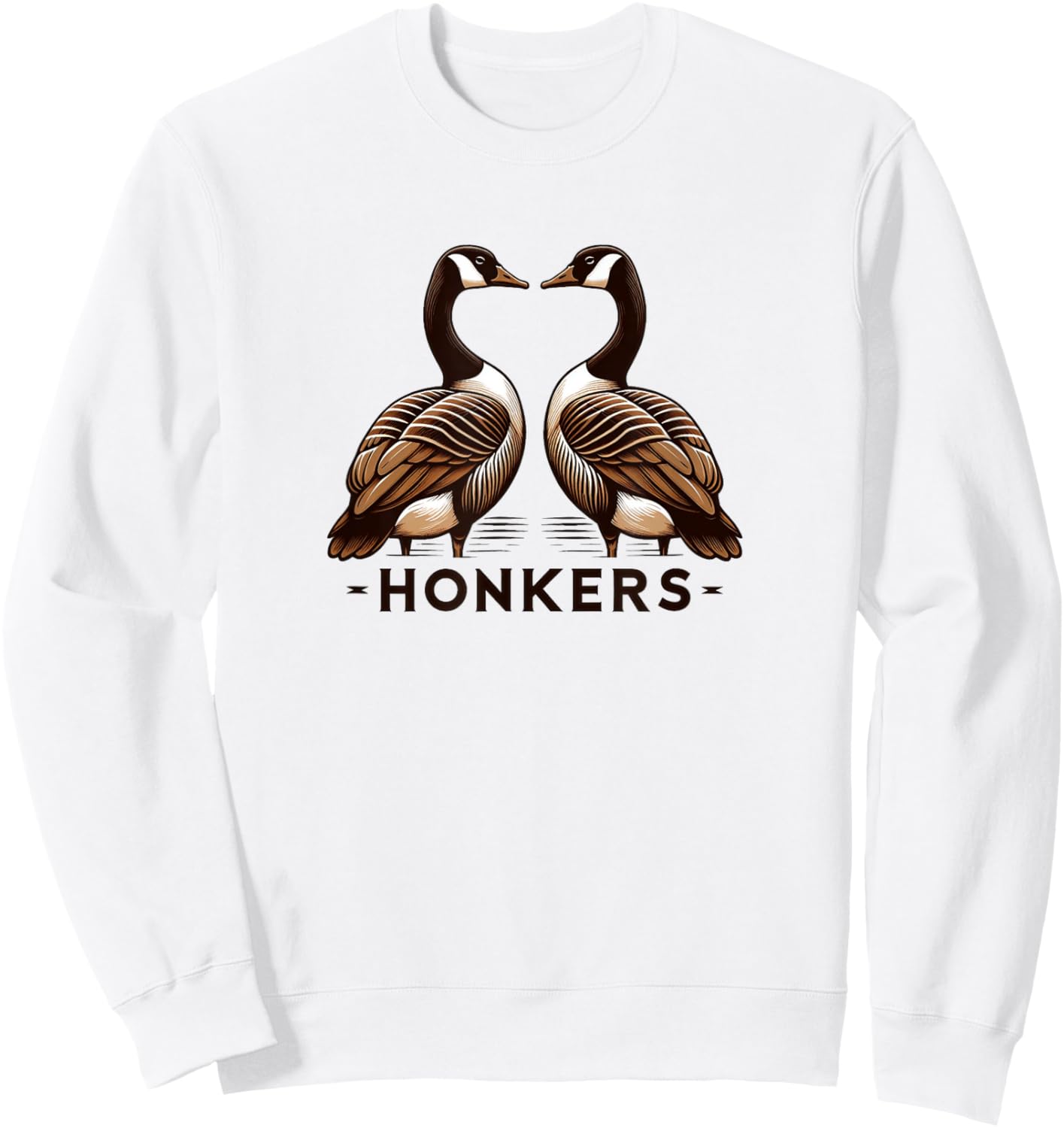 funny Birdwatcher design Bird Watching, Honkers Sweatshirt - Sweatshirt | White