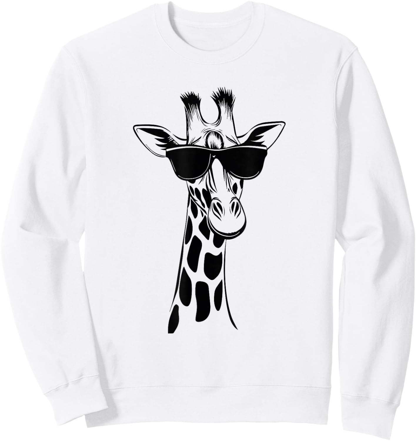 Giraffe Sweatshirt - Sweatshirt | White