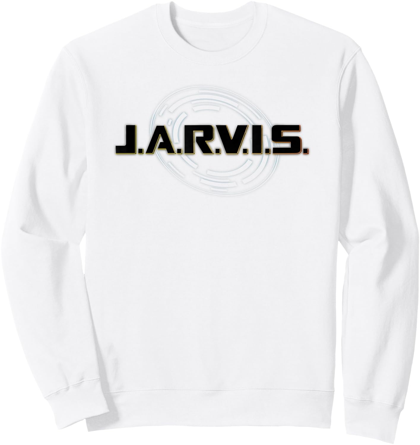 Marvel Tony Stark J.A.R.V.I.S. Logo Sweatshirt - Sweatshirt | White