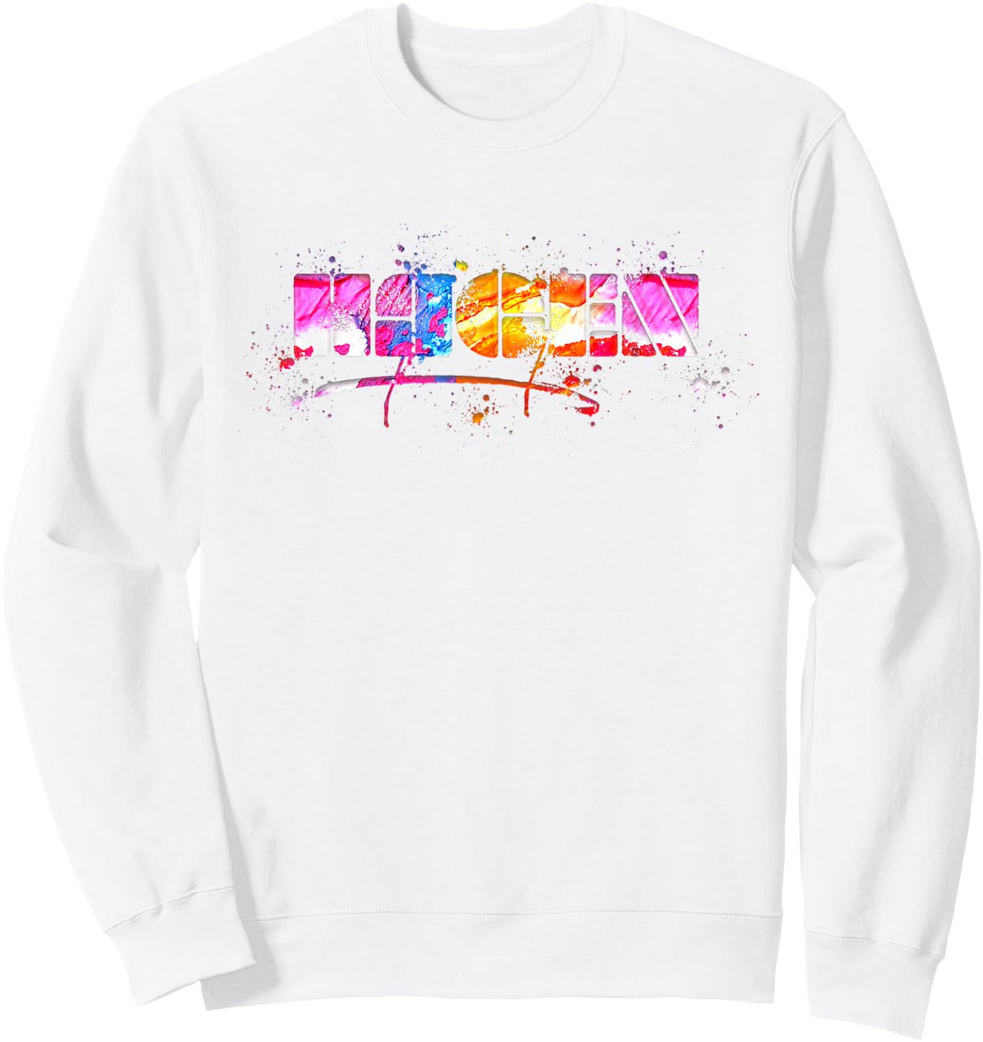 Aquarell-Hagen – Hagen Schriftzug, Souvenir Sweatshirt - Sweatshirt | White