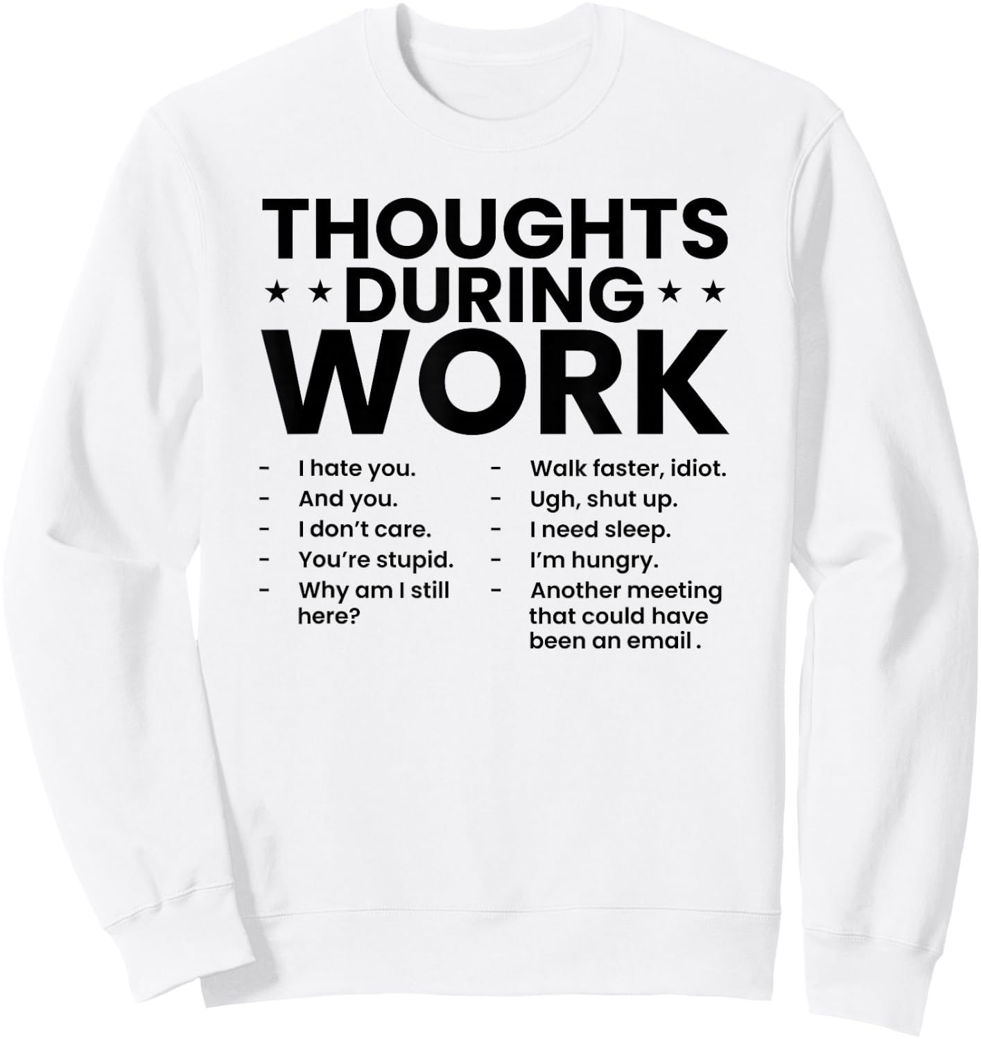 T-Shirt Sweatshirt - Sweatshirt | White