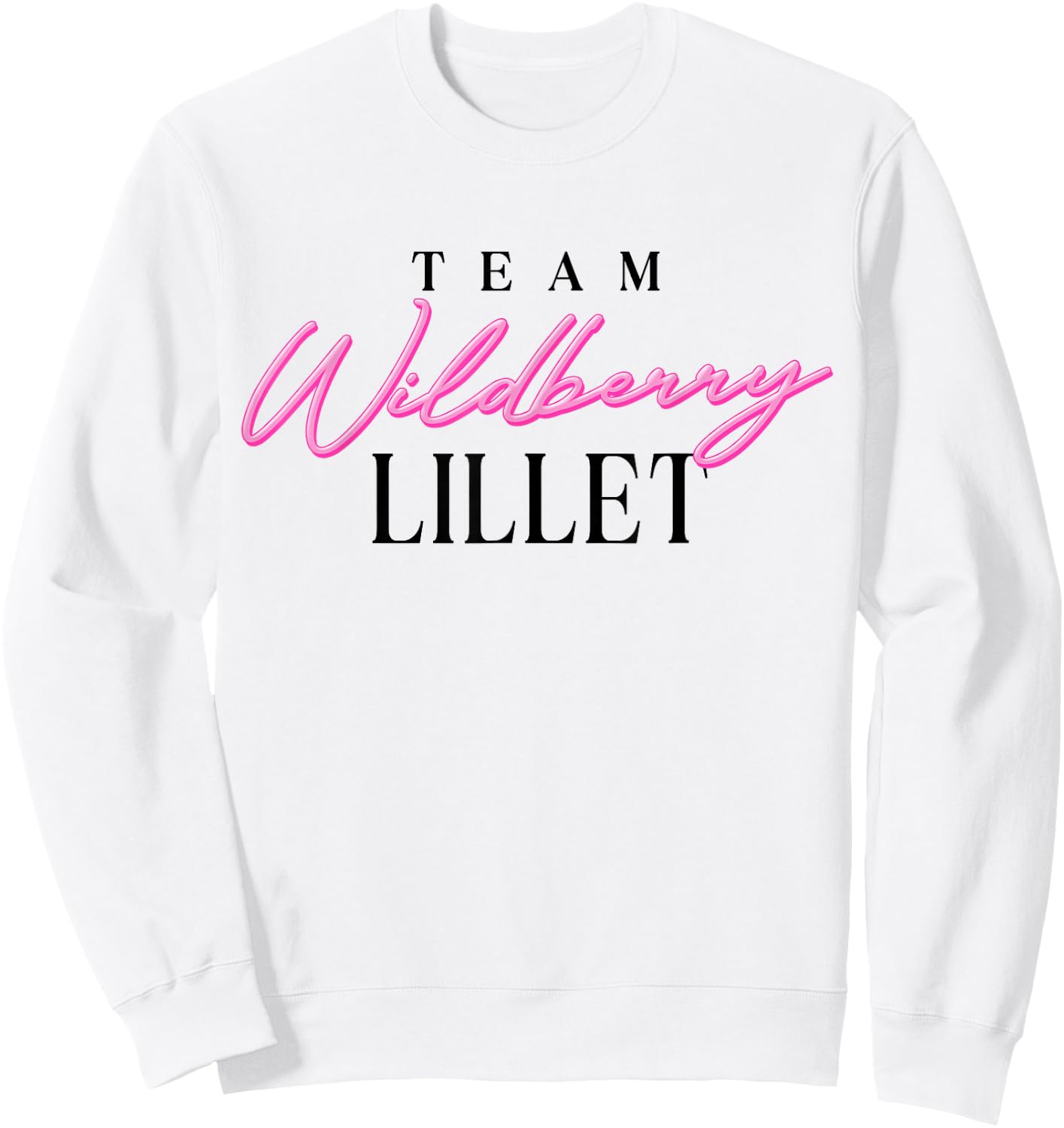 Team Wildberry Lillet X Cocktail Girls' Night Fun , White Sweatshirt - Sweatshirt | White