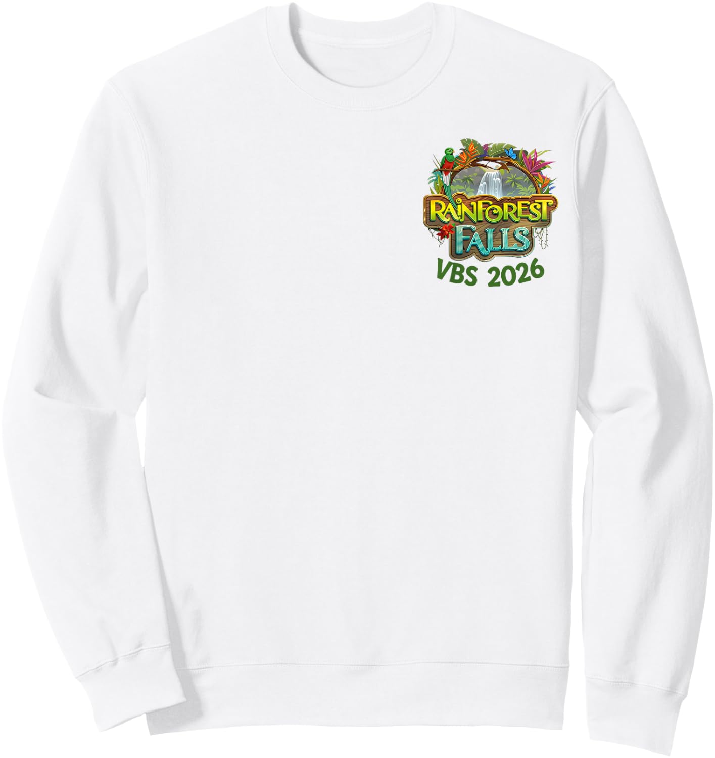 Exploring The Nature of God 2 Side Sweatshirt - Sweatshirt | White