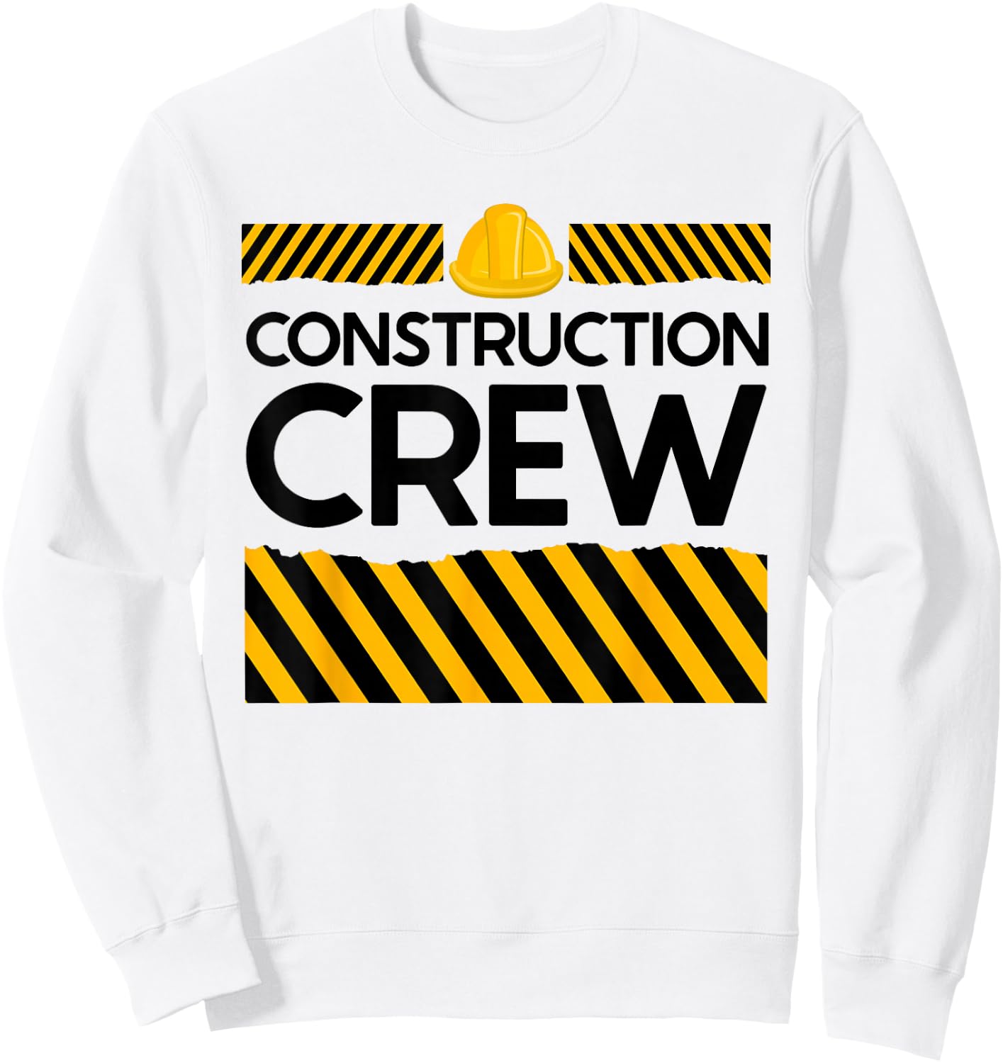 Kids Construction Crew Design – Perfect for Birthdays Sweatshirt - Sweatshirt | White